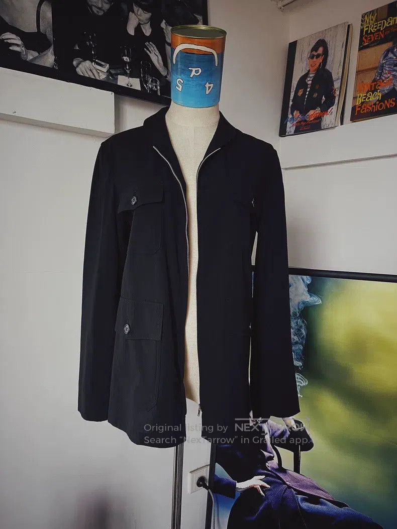 Yohji Yamamoto Yohji Yamamoto Black wool jacket Size US M / EU 48-50 / 2 - 1 Thumbnail