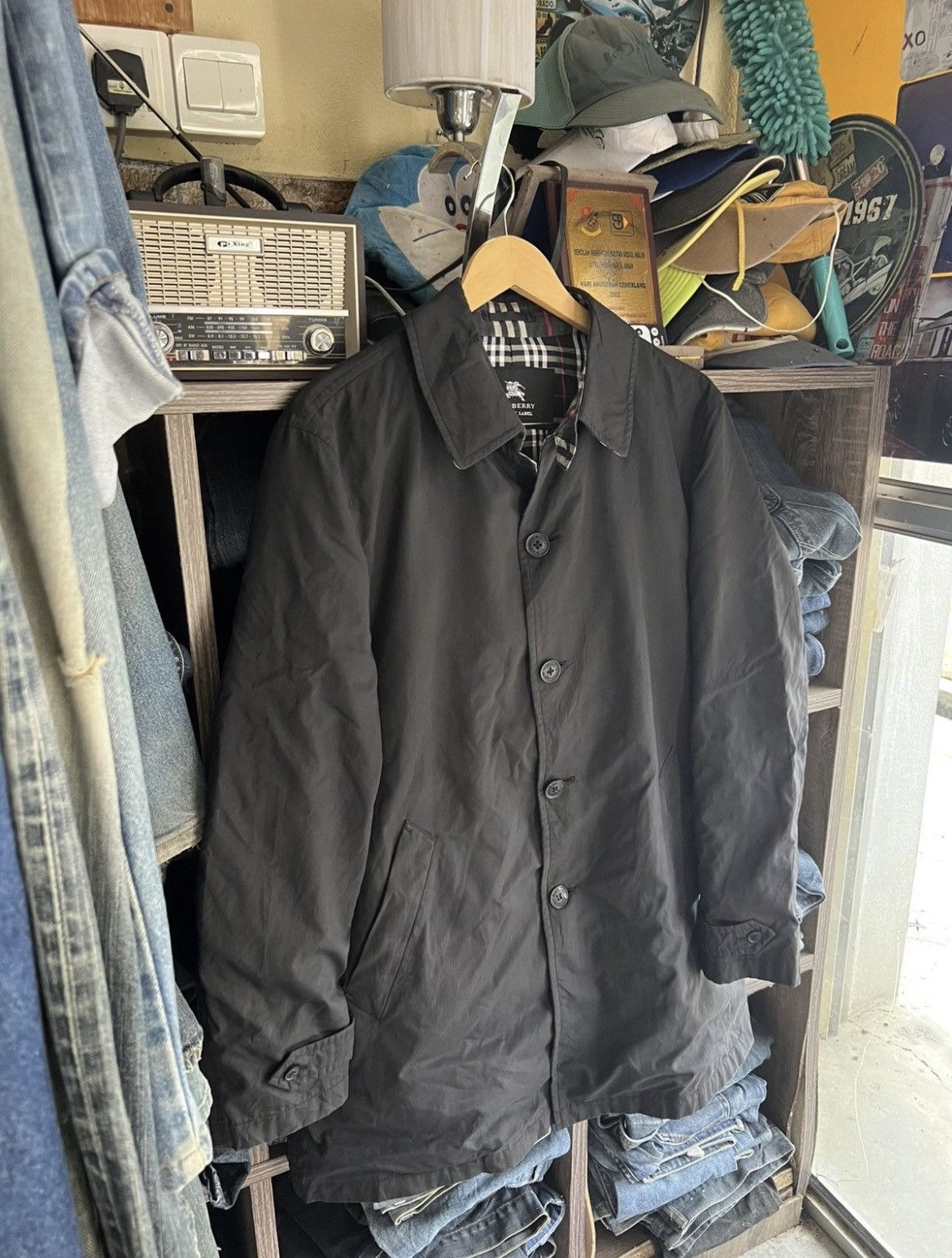 Burberry 🔥Burberry Black Label Button Jacket Size US M / EU 48-50 / 2 - 13 Thumbnail