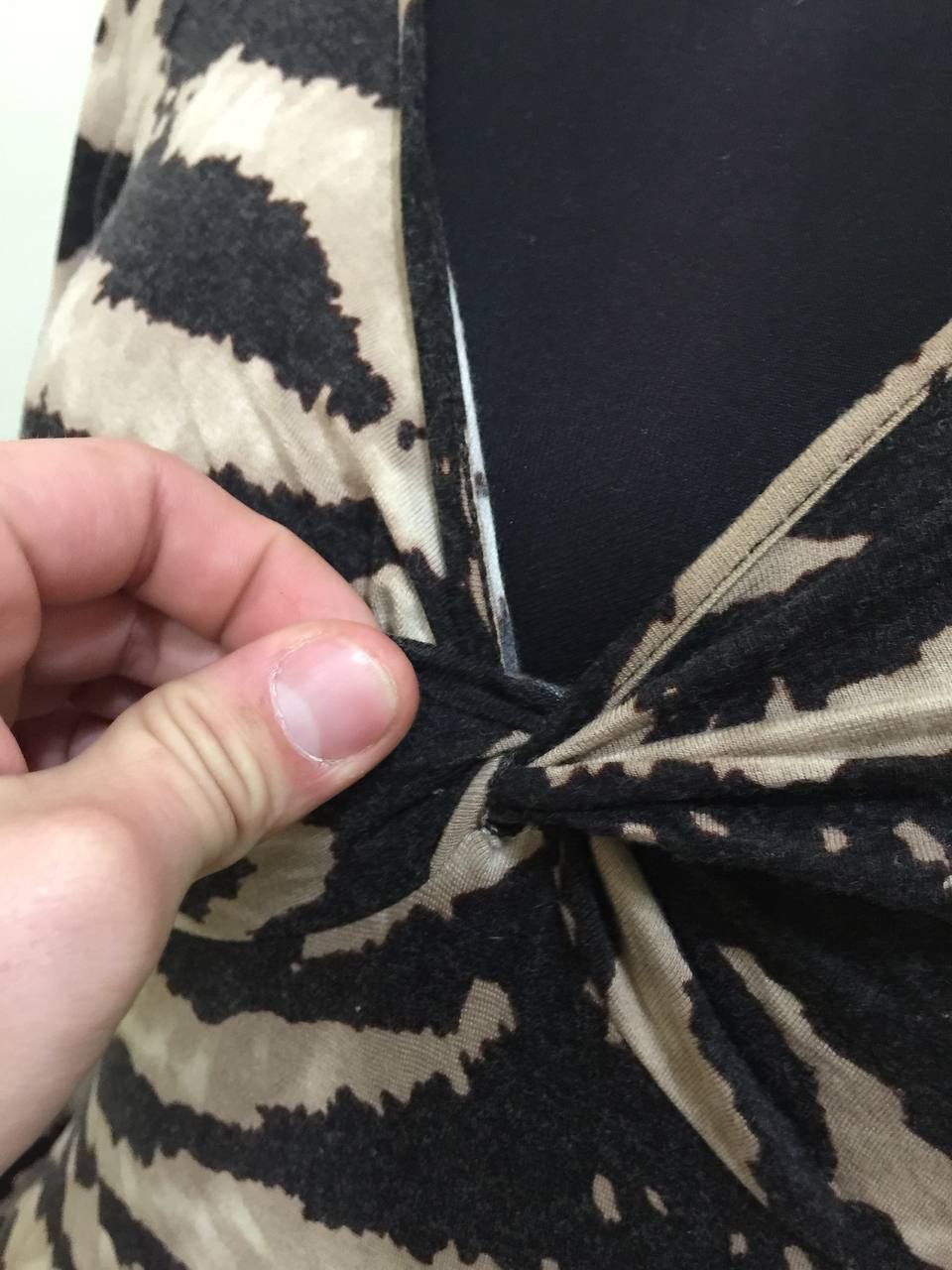 Roberto Cavalli ROBERTO CAVALLI Leopard Animal Print Wrap Dress Size M / US 6-8 / IT 42-44 - 2 Thumbnail