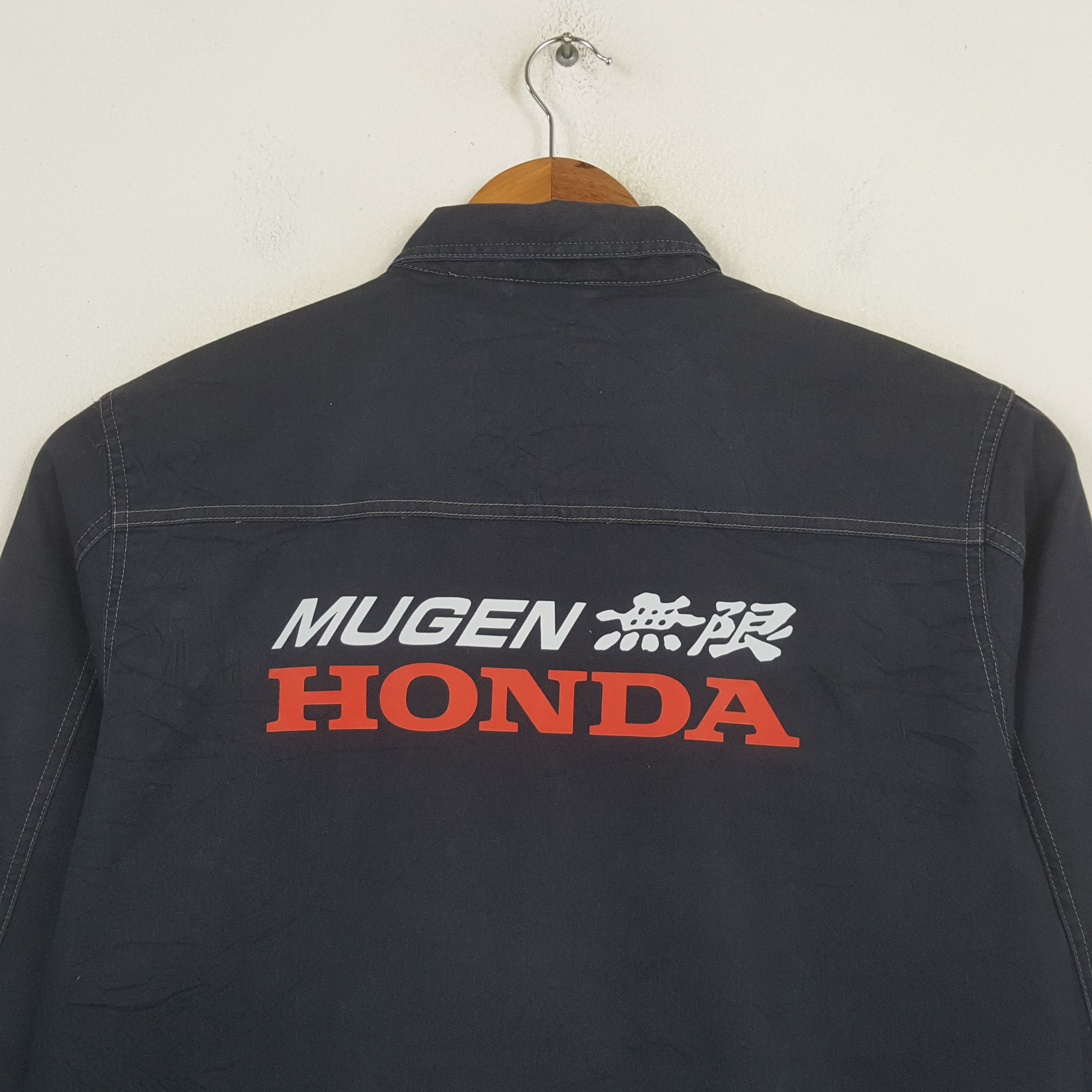 Formula 1 Vintage Mugen Honda Japan Racing Custom Jacket RR17 Size US M / EU 48-50 / 2 - 2 Thumbnail