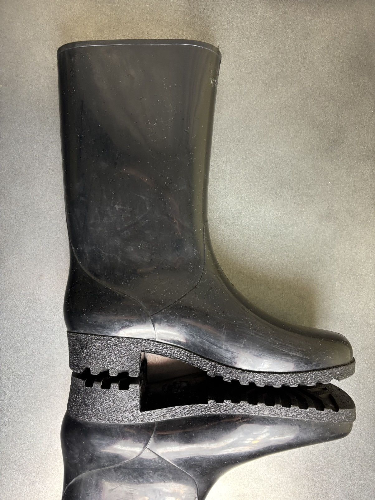 Designer × Hunter × Vintage Vintage Jelly Boots Made in France Clear Rain Boots Garden 8 Size US 8 / IT 38 - 16 Thumbnail