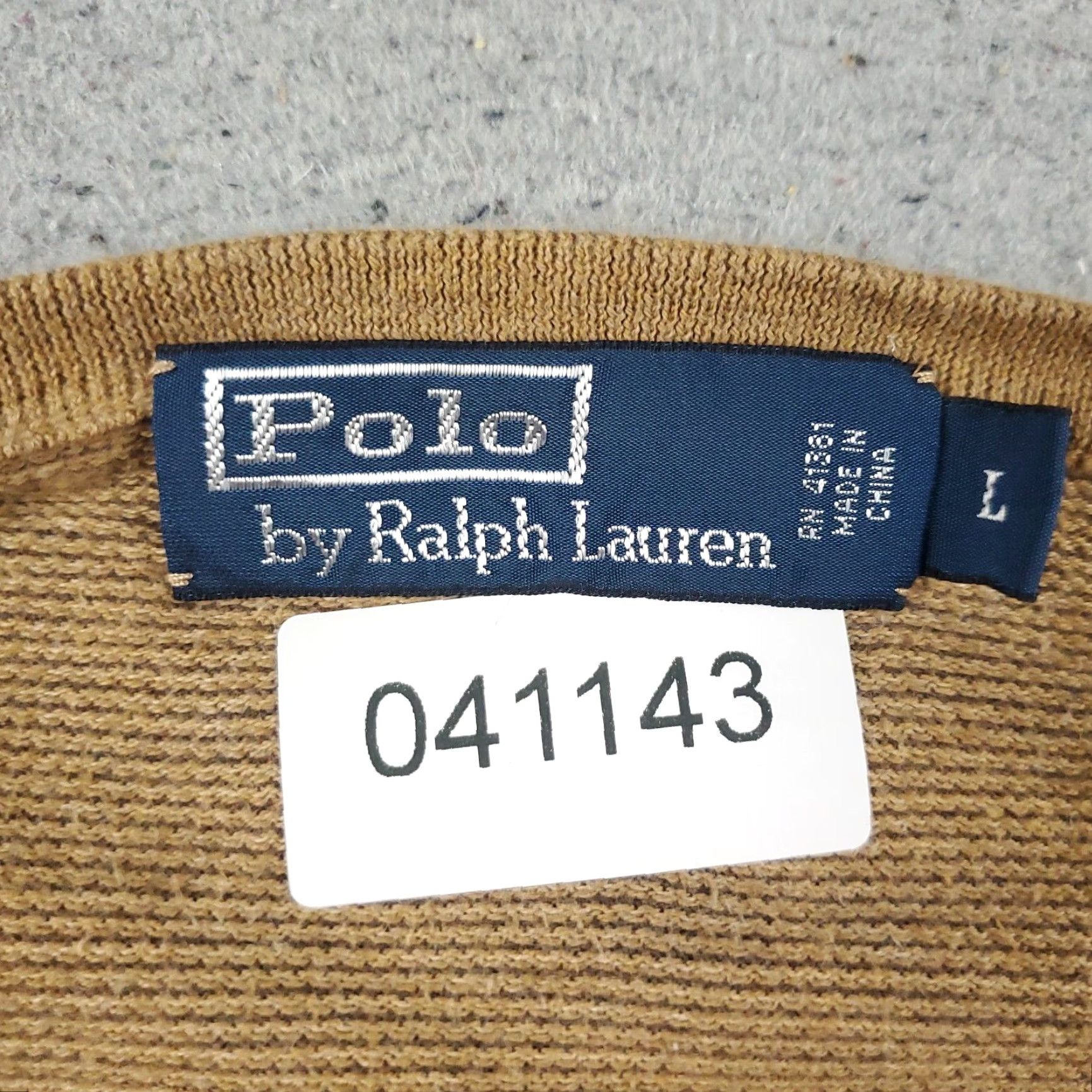 Ralph Lauren Ralph Lauren Mens Large Beige Polo Sweater Casual Pullover Extra Large XL Sweatshirt Size US L / EU 52-54 / 3 - 8 Thumbnail