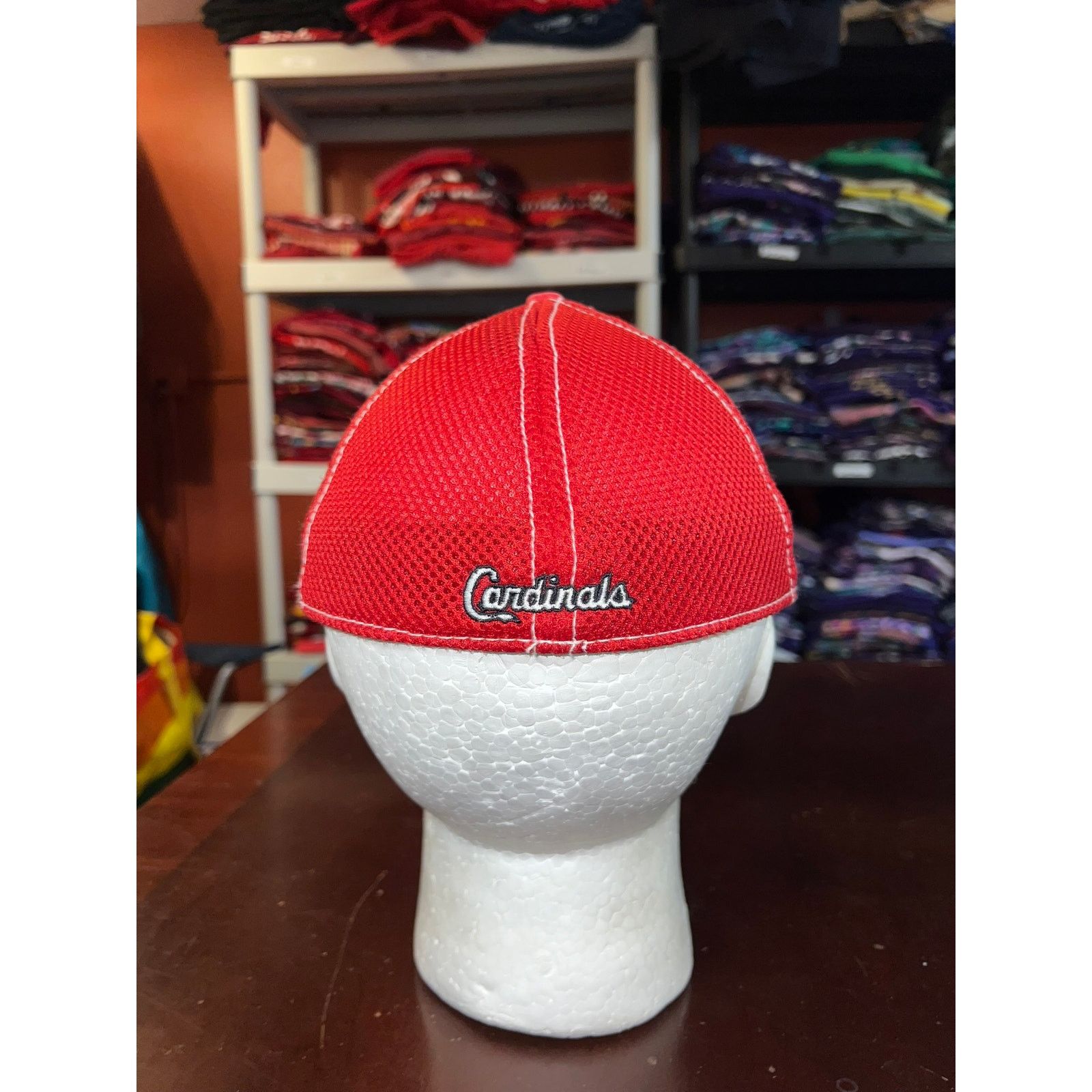 New Era St. Louis Cardinals Hat New Era MLB Baseball Fitted Red M/L Size ONE SIZE - 4 Thumbnail