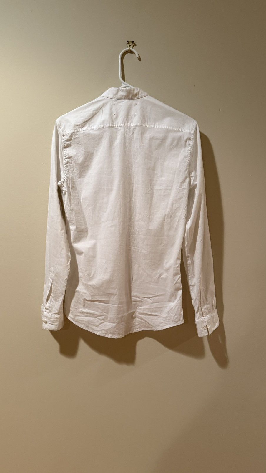 Maison Margiela Fitted stretch white shirt Size US S / EU 44-46 / 1 - 2 Thumbnail