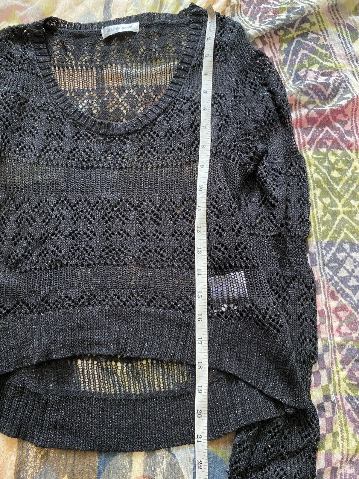 20471120 × Beauty Beast × Japanese Brand Healthy karen fishnet grunge Size US M / EU 48-50 / 2 - 3 Thumbnail