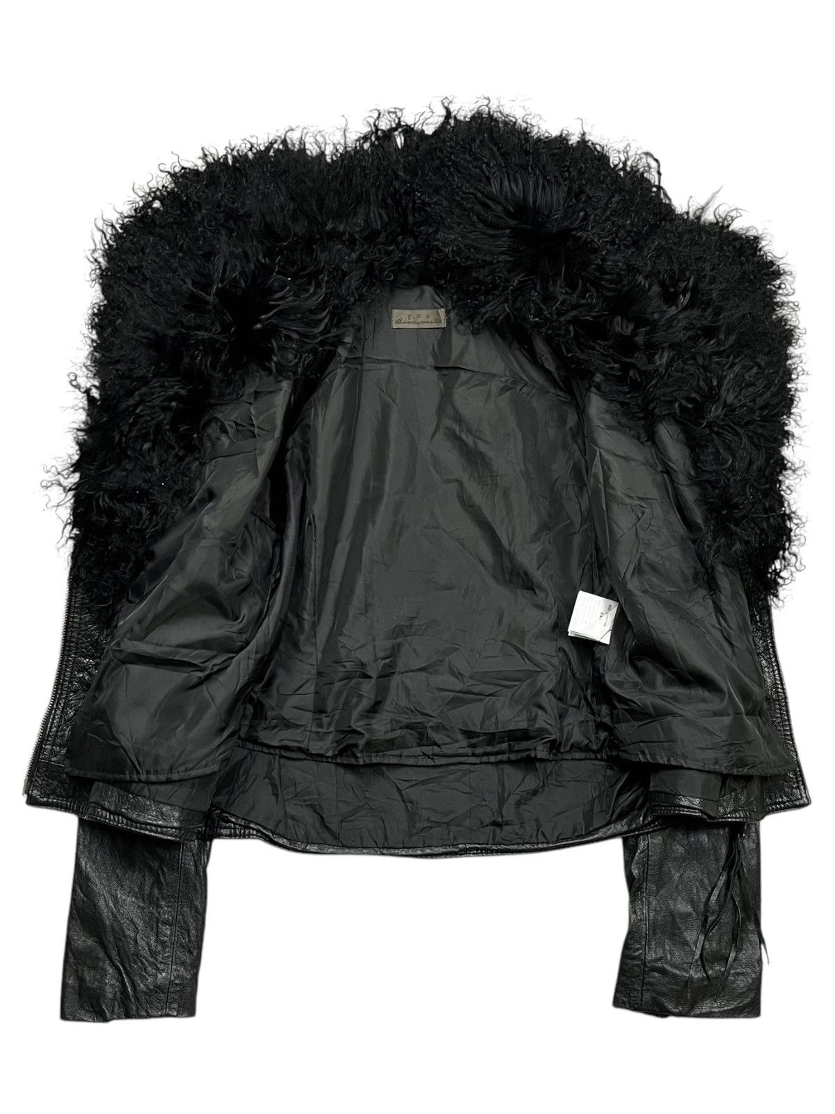 ジャケット・アウター 00s archive GOA fur leather jacket ジャケット・アウター 00s archive goa leather jacket vintage G.O.A