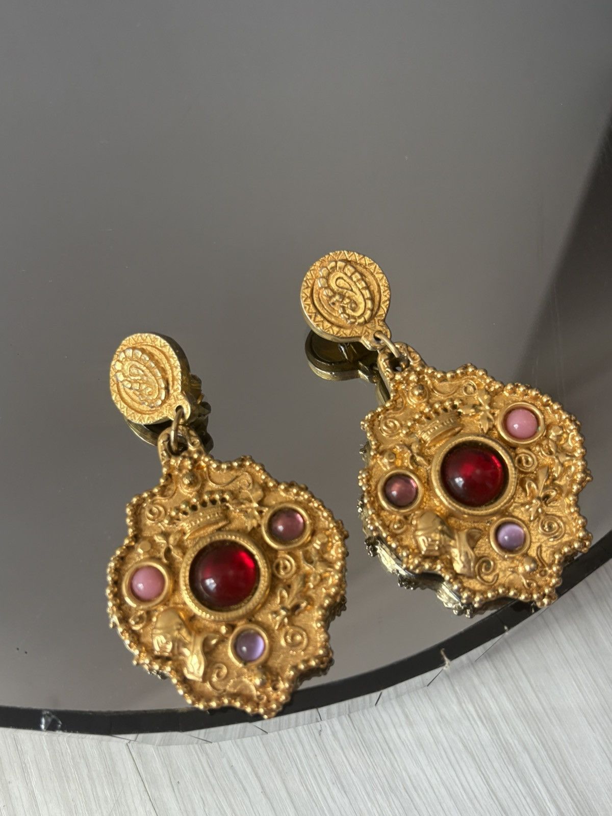 Vintage 1960’s made in France earrings Size ONE SIZE - 9 Thumbnail