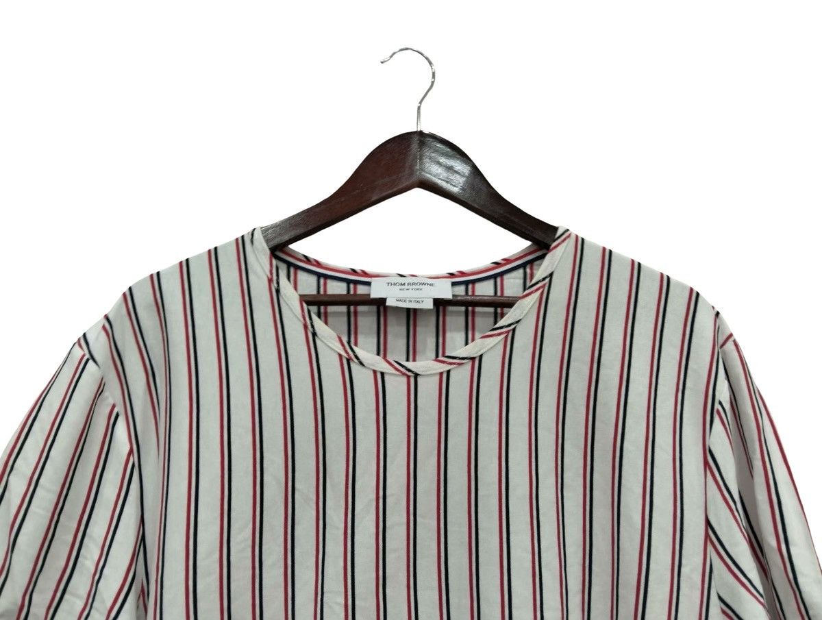 Thom Browne Thom Browne Tricolor Stripe Jersey T-shirt Size US XL / EU 56 / 4 - 3 Thumbnail