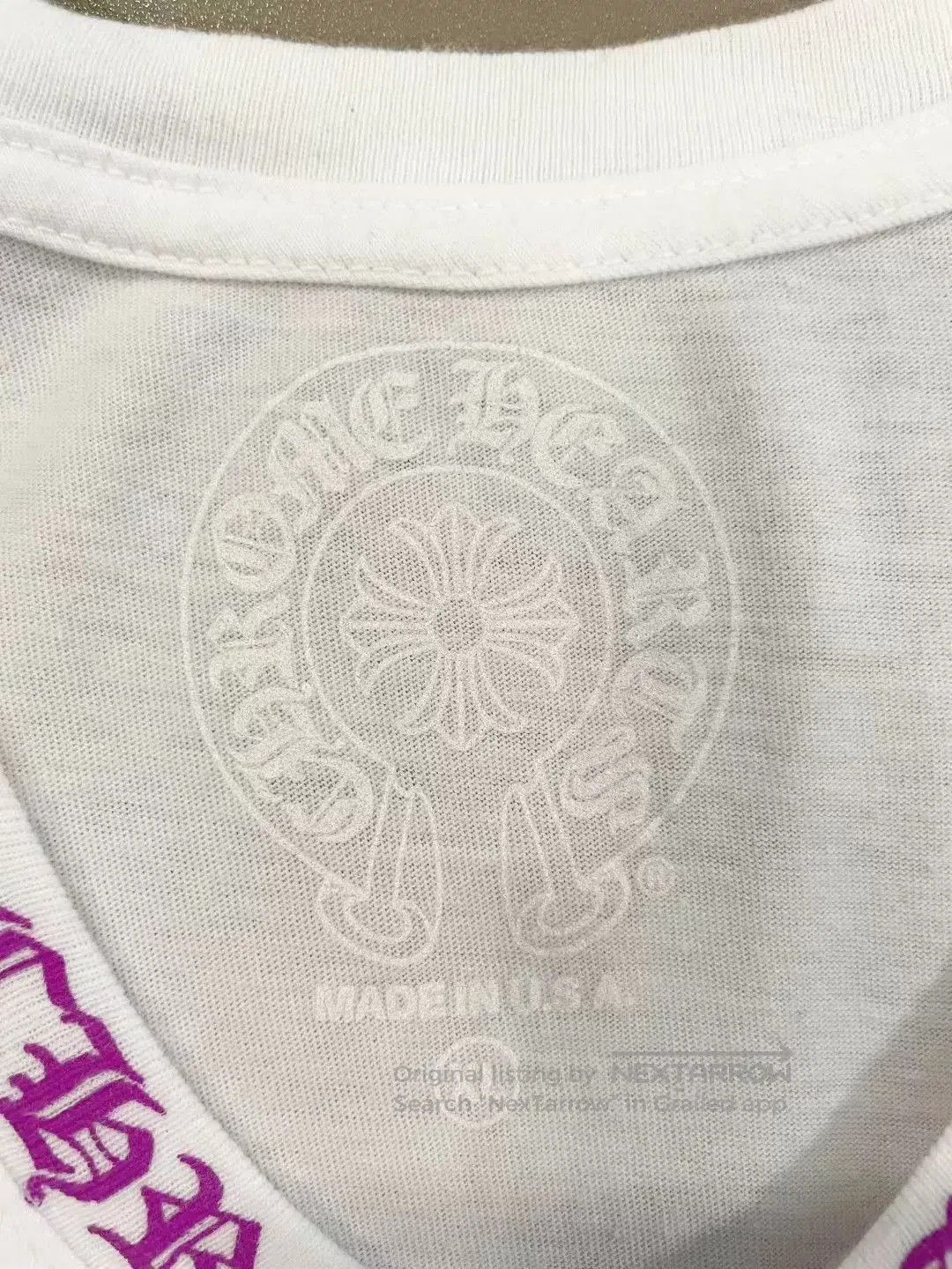 Chrome Hearts Chrome Hearts Unisex White Short Sleeve T-shirt XL. Size US XL / EU 56 / 4 - 4 Thumbnail