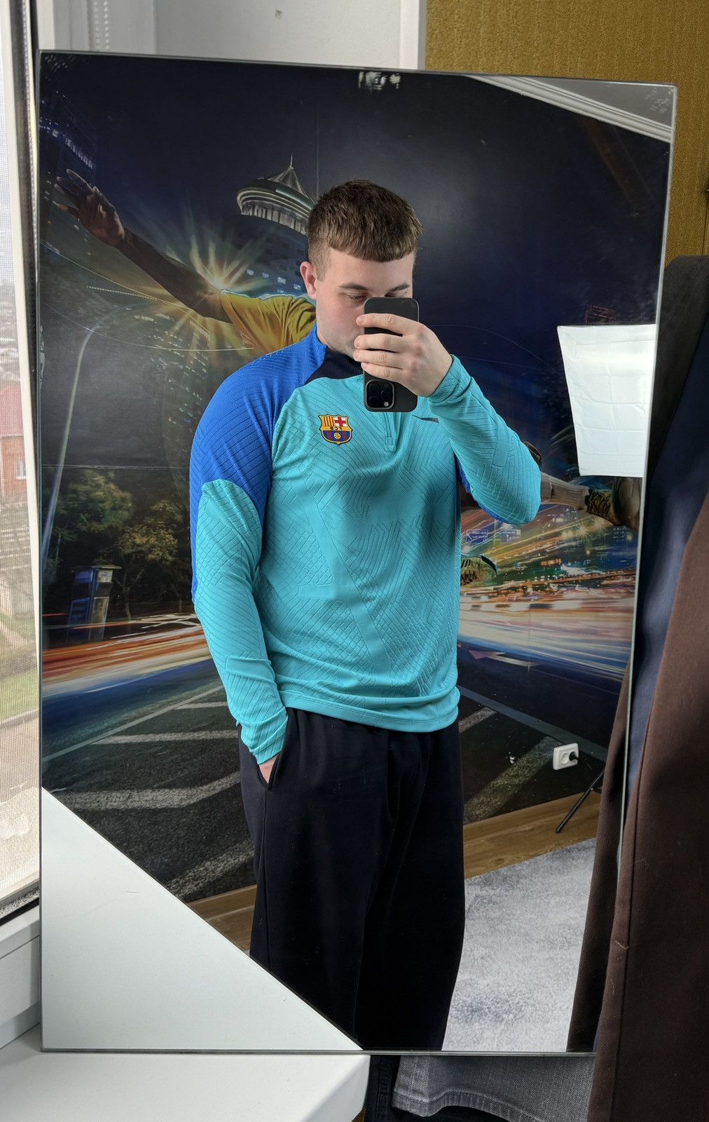 Nike Nike FC Barcelona 2022-23 Strike Elite ADV Drill Top Shirt Size US XL / EU 56 / 4 - 2 Thumbnail