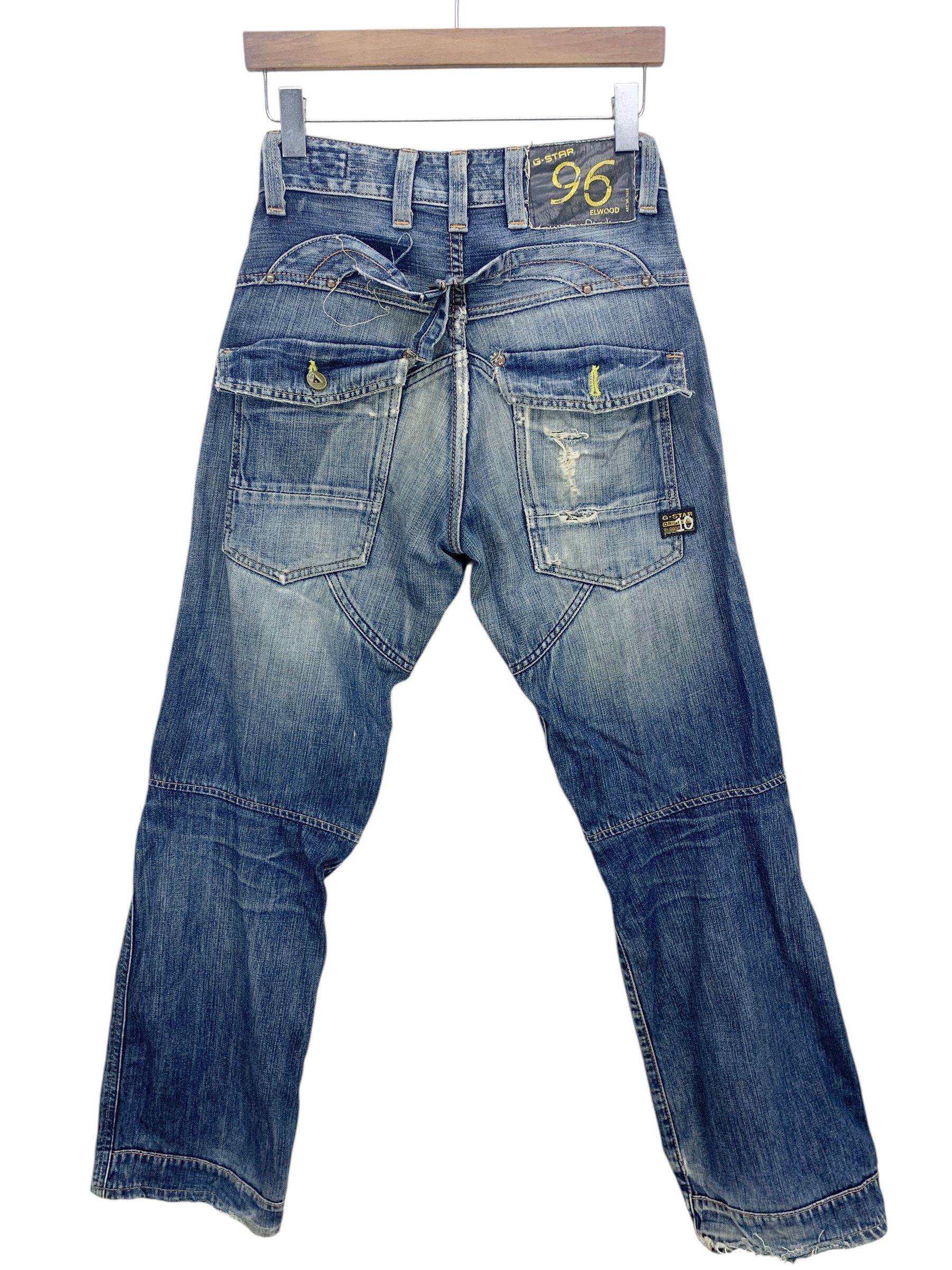 G-Star GStar Raw Jeans Knee Distressed Jeans Pants Size US 27 - 1 Thumbnail