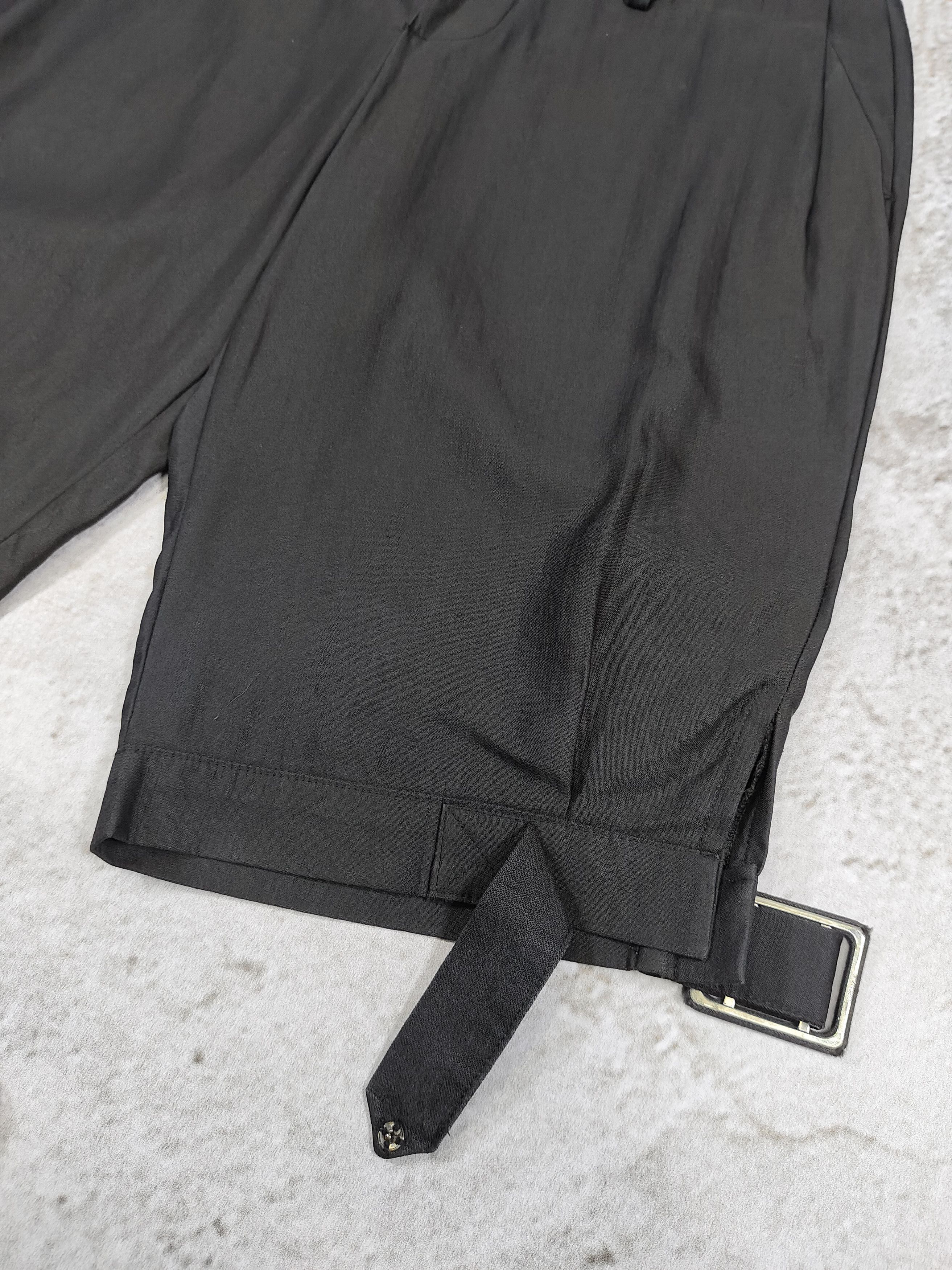 Vintage 00s Laundry Industry-Archive Tailored Wool Utility Strap Hem Size US 30 / EU 46 - 3 Thumbnail