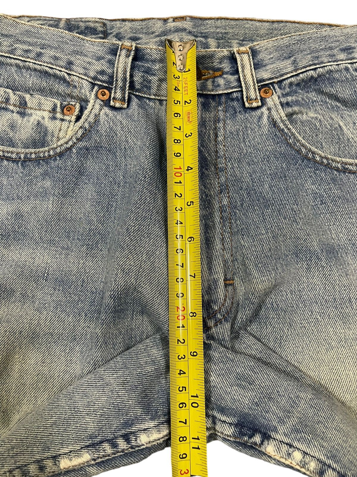 Polo Ralph Lauren Vintage 90s Made in Usa Polo Ralph Lauren Distressed Jeans Size US 27 - 14 Thumbnail