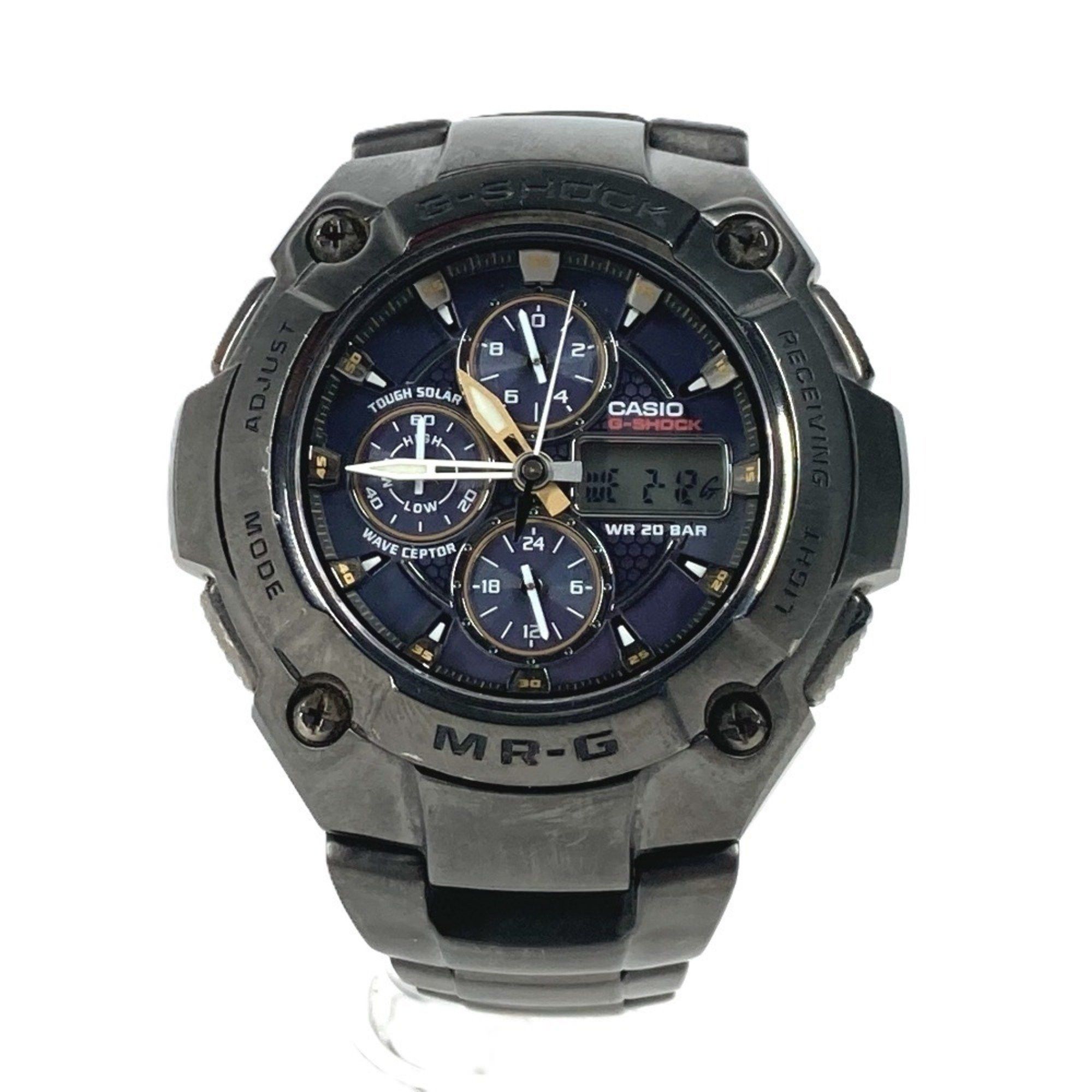 Casio CASIO MRG-7100BJ G-SHOCK MR-G G-Shock Men's Watch Titanium Black Size ONE SIZE - 1 Thumbnail