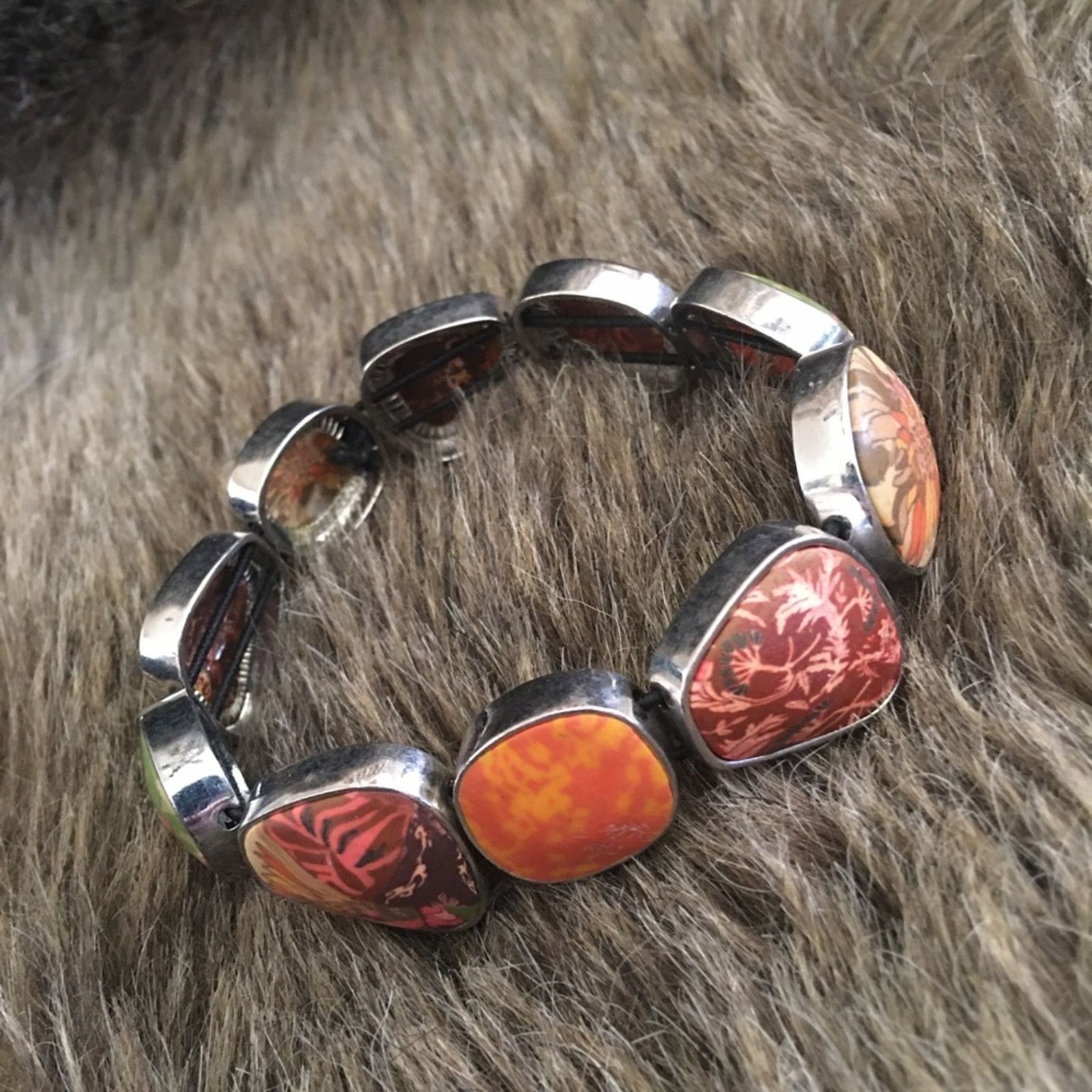 Jewelry Viva Beads colorful polymer clay stretch bracelet Size ONE SIZE - 6 Thumbnail