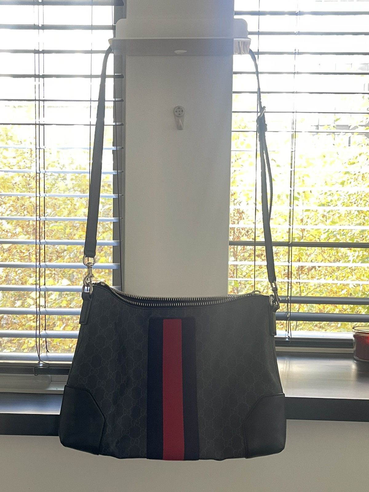Gucci Gucci Messenger Crossbody Bag Black Size ONE SIZE - 2 Thumbnail