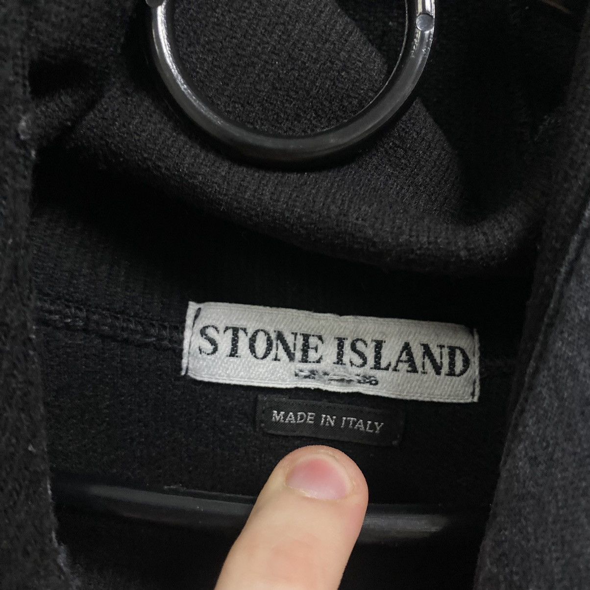 Stone Island Vintage Stone Island Hoodie Size US L / EU 52-54 / 3 - 6 Thumbnail