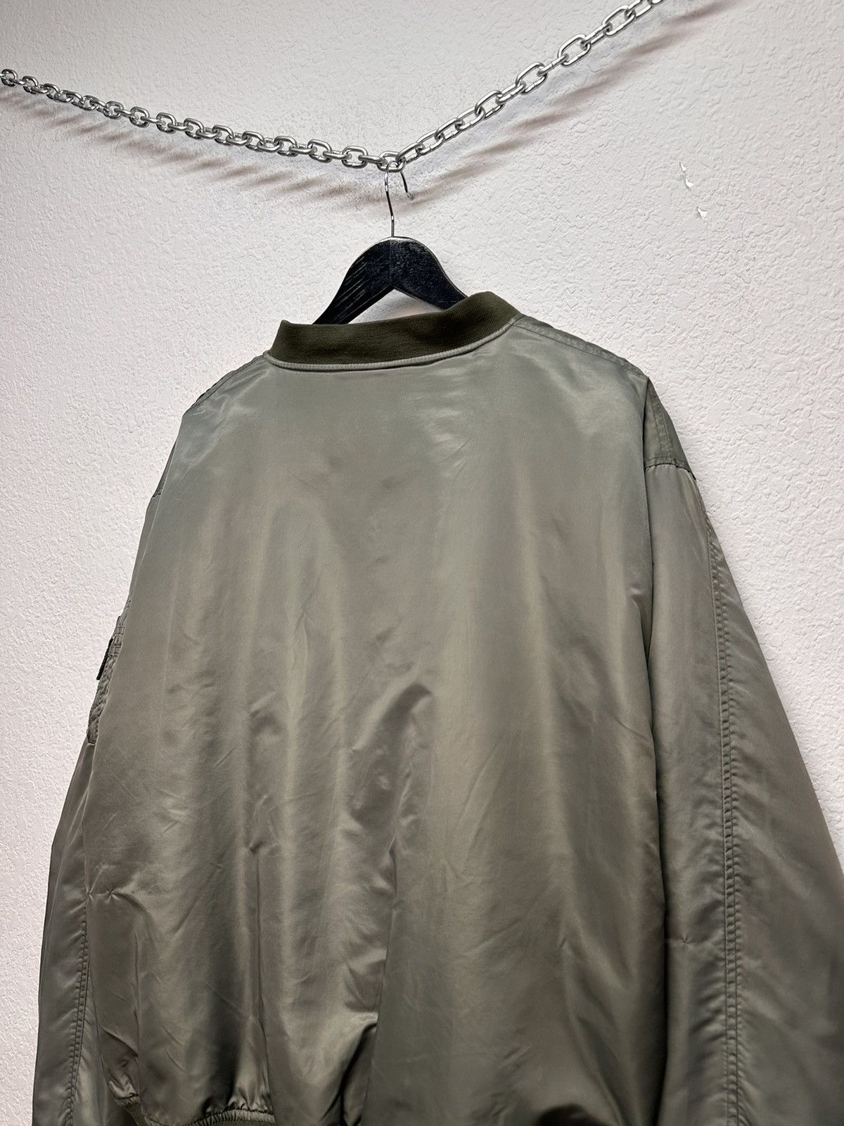 If Six Was Nine Wokr MA-1 bomber jacket LGB oversize vintage y2k TORNADO GOA Size US XXL / EU 58 / 5 - 12 Thumbnail