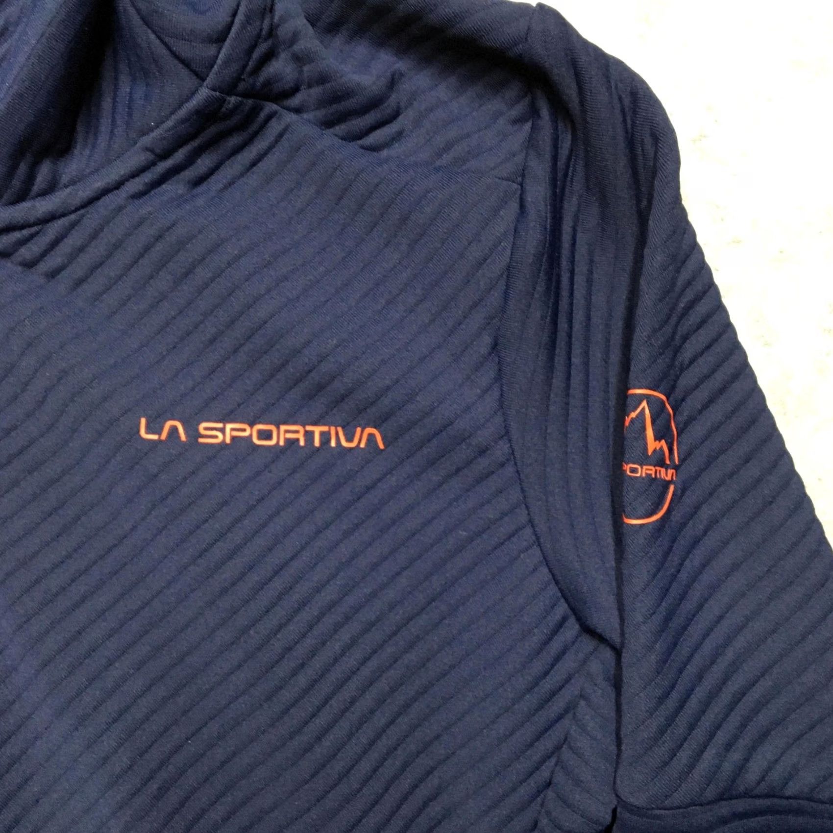 La Sportiva La Sportiva Mood Hoody W Jacket Womens Small Blue Orange Climbing Hoodie Size S / US 4 / IT 40 - 5 Thumbnail