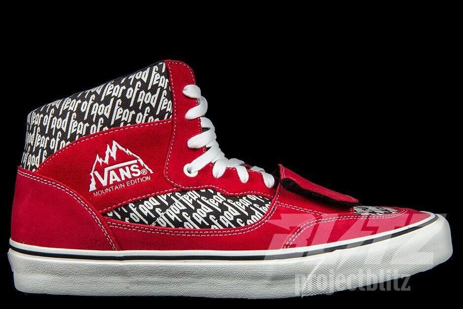 Vans 2017 VANS Fear of God FOG Mountain Edition Red Size 13 Size US 13 / EU 46 - 1 Thumbnail