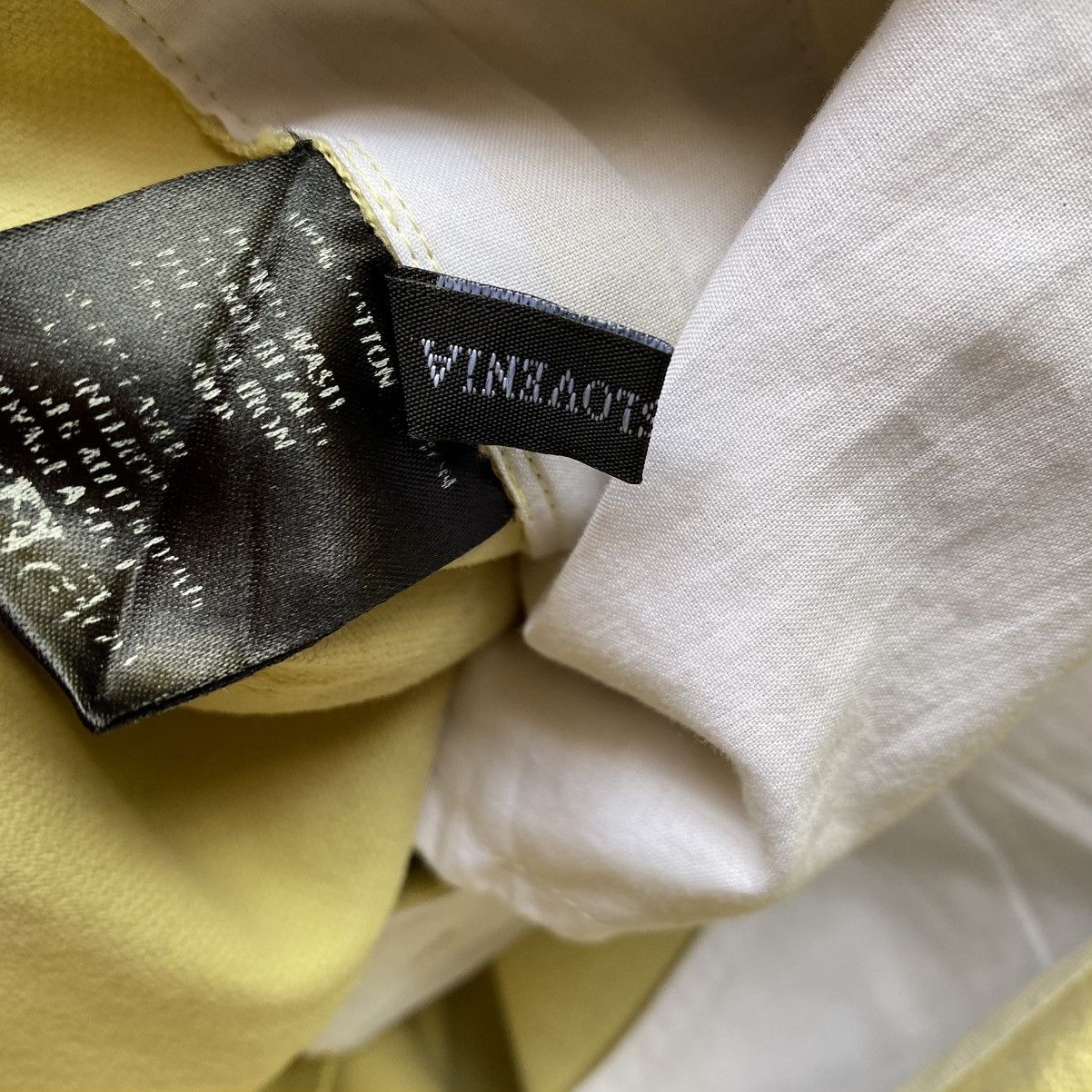 Haider Ackermann 2019 Pale Yellow High Waist Pants Size US 31 - 6 Thumbnail