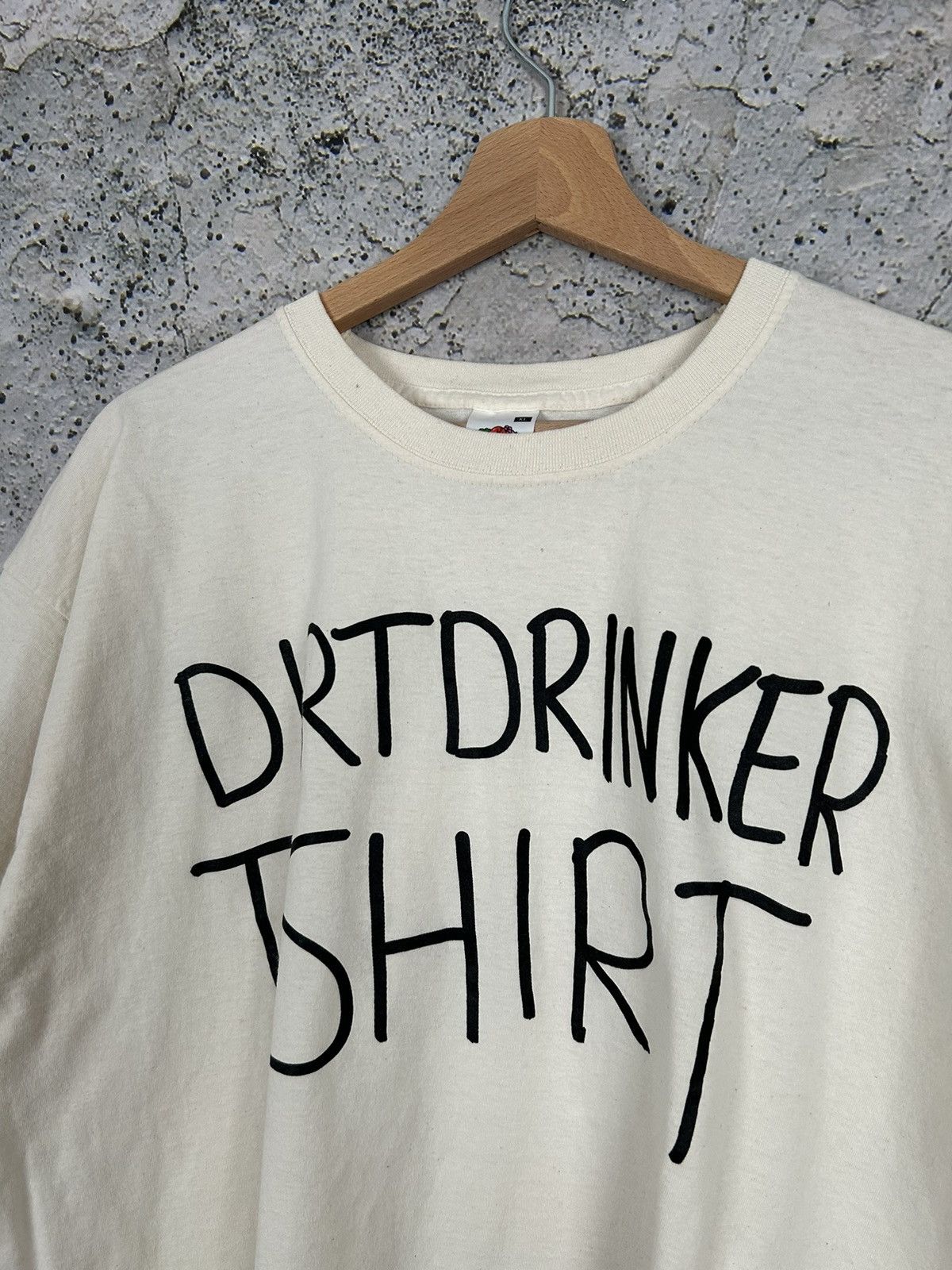 Vintage Vintage Dirt Drinker T-shirt Hype Streetwear Graphic Tee Y2K Size US XL / EU 56 / 4 - 3 Thumbnail