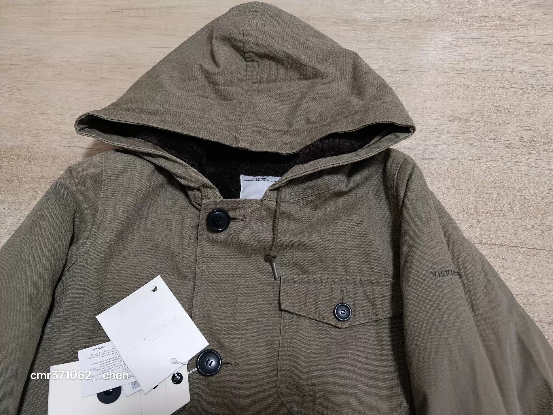 Visvim Visvim 17AW Admiral M43 Parka Wool/Alpaca Olive 1 Size US S / EU 44-46 / 1 - 2 Thumbnail