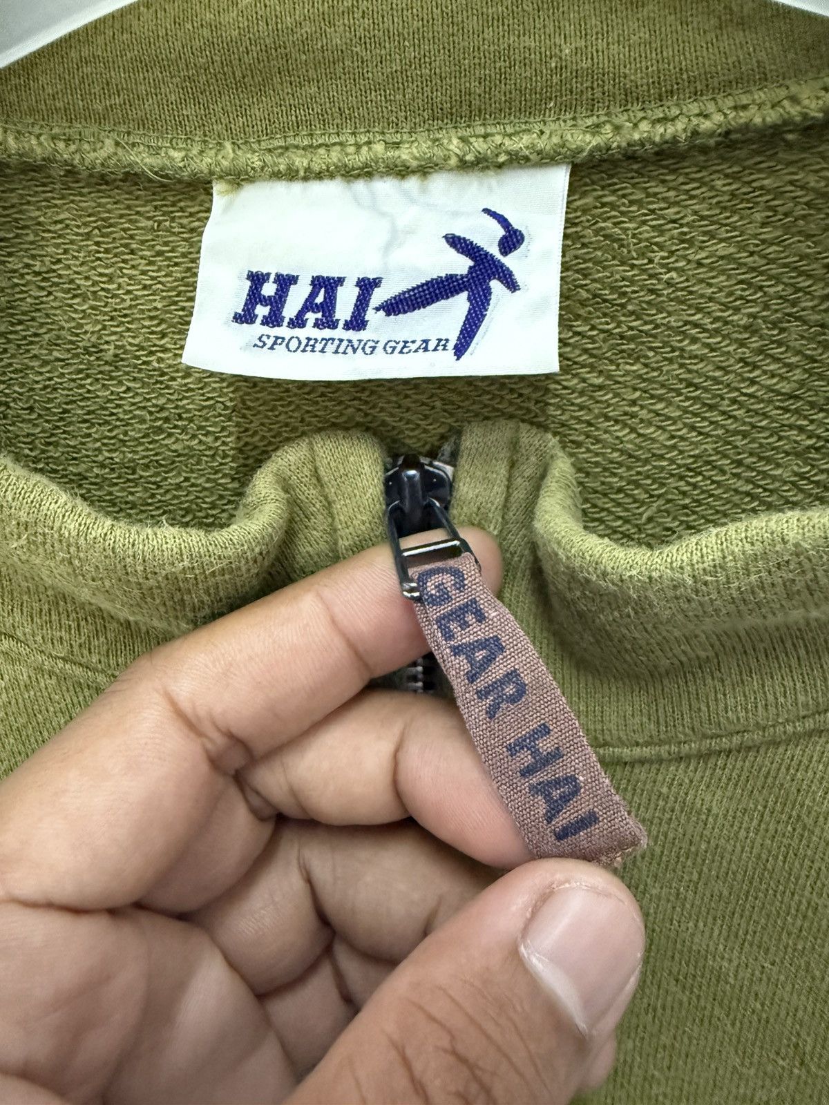 Hai Sporting Gear 🔥 VTG HAI SPORTING GEAR ISSEY MIYAKE SWEAT ZIPPER JACKET -M Size US M / EU 48-50 / 2 - 6 Thumbnail