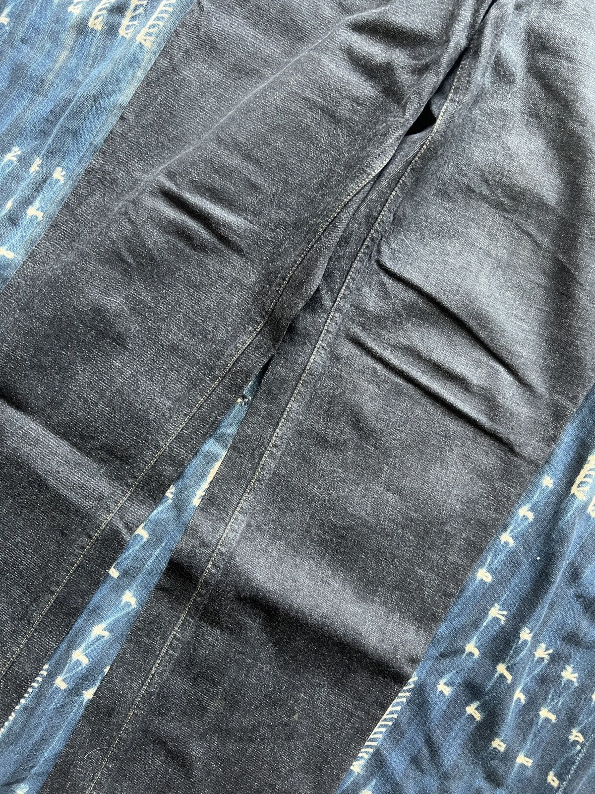 Visvim Visvim Archive FLUXUS Serge De Nimes Black Jeans Size US 32 / EU 48 - 4 Thumbnail
