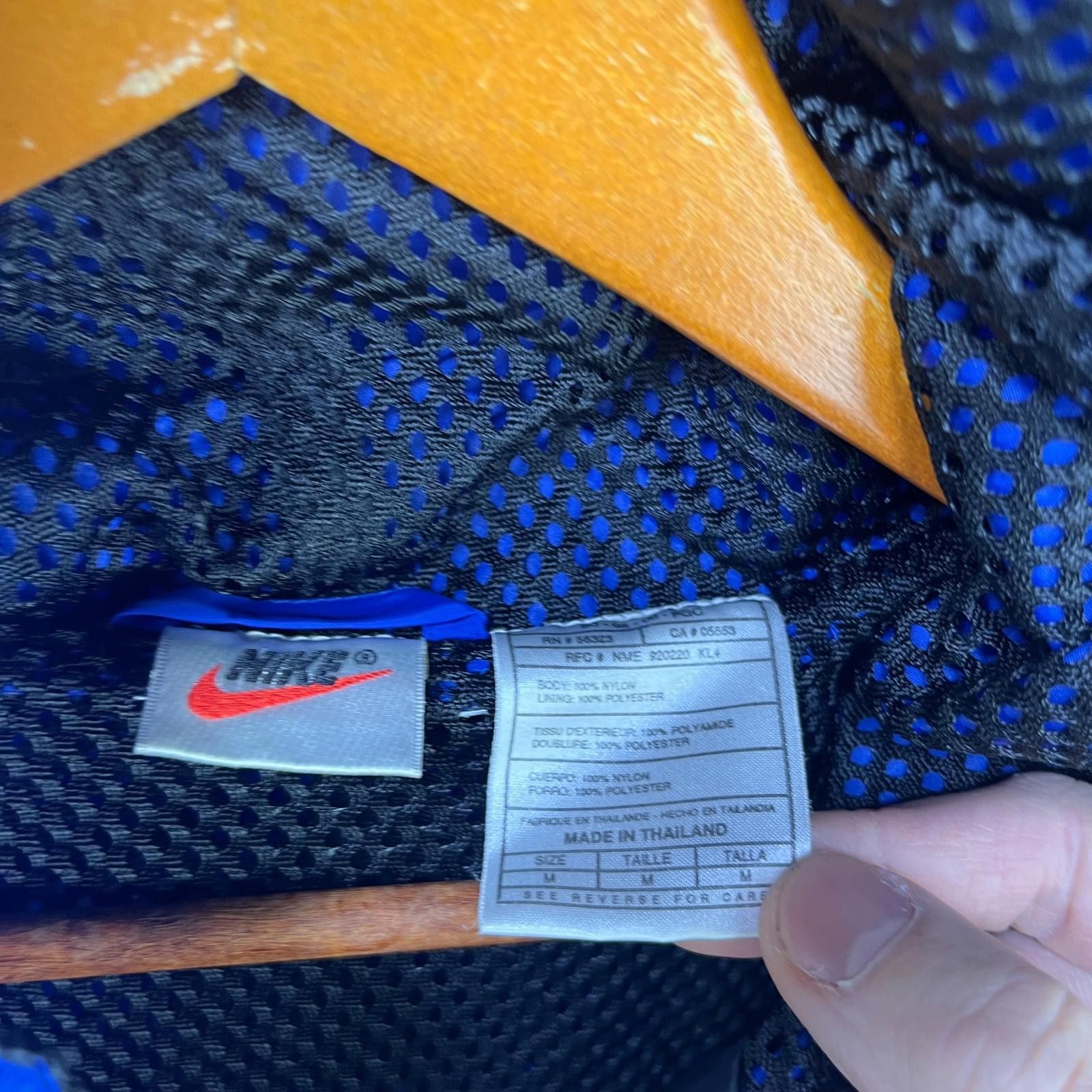 Nike Vintage 90s Nike USA Windbreaker Jacket Medium Pittsburgh Size US M / EU 48-50 / 2 - 6 Thumbnail