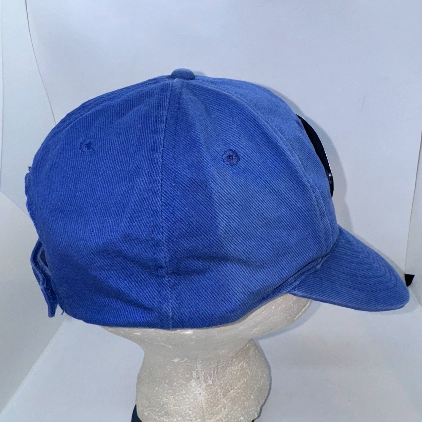 Logo 7 flum's Racing Baseball Cap Adjustable Hat Logo Blue Cotton Canvas Strapback Men Size ONE SIZE - 6 Thumbnail