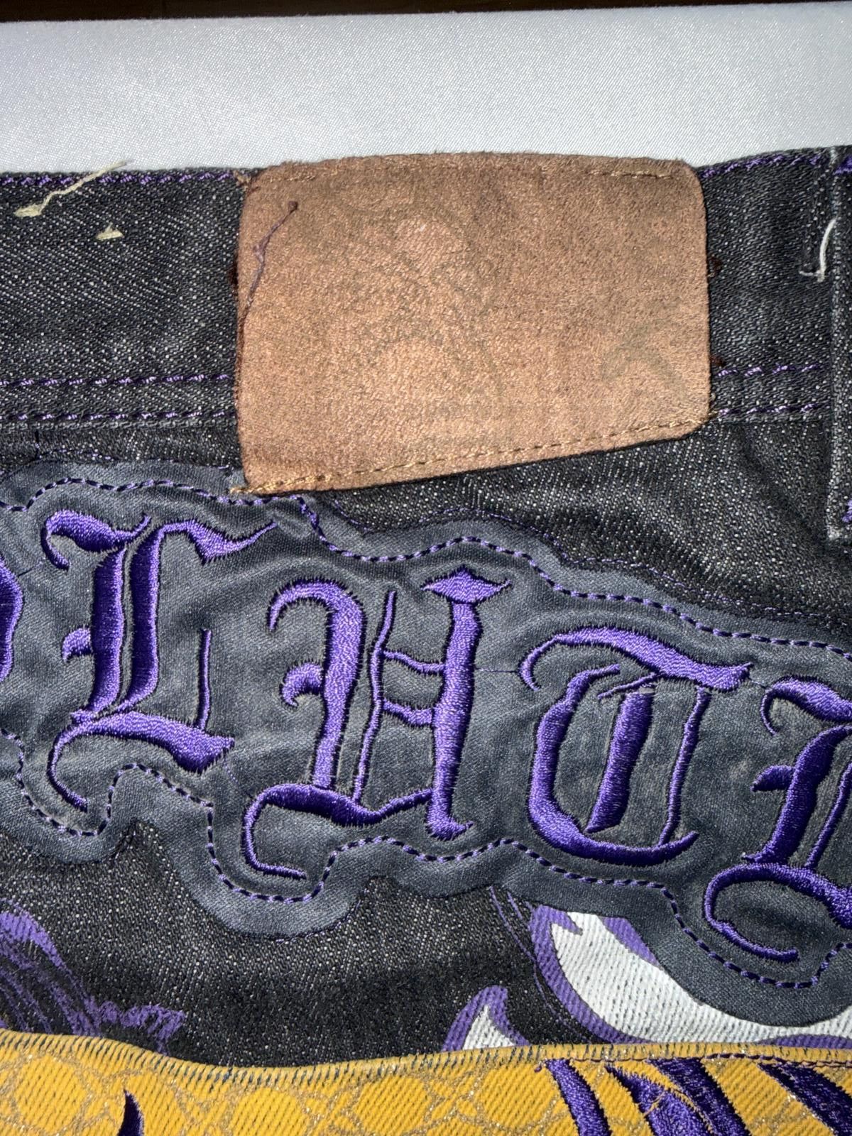 Other Vintage Men's Ausso Black Denim Jeans Y2K Size W40 L32 Size US 40 / EU 56 - 5 Thumbnail