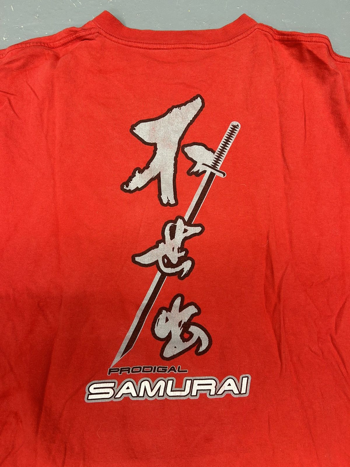 Japanese Brand × Vintage Crazy Rare Vintage 90s Prodigal Samurai Anime Tee Shirt Size US XL / EU 56 / 4 - 2 Thumbnail