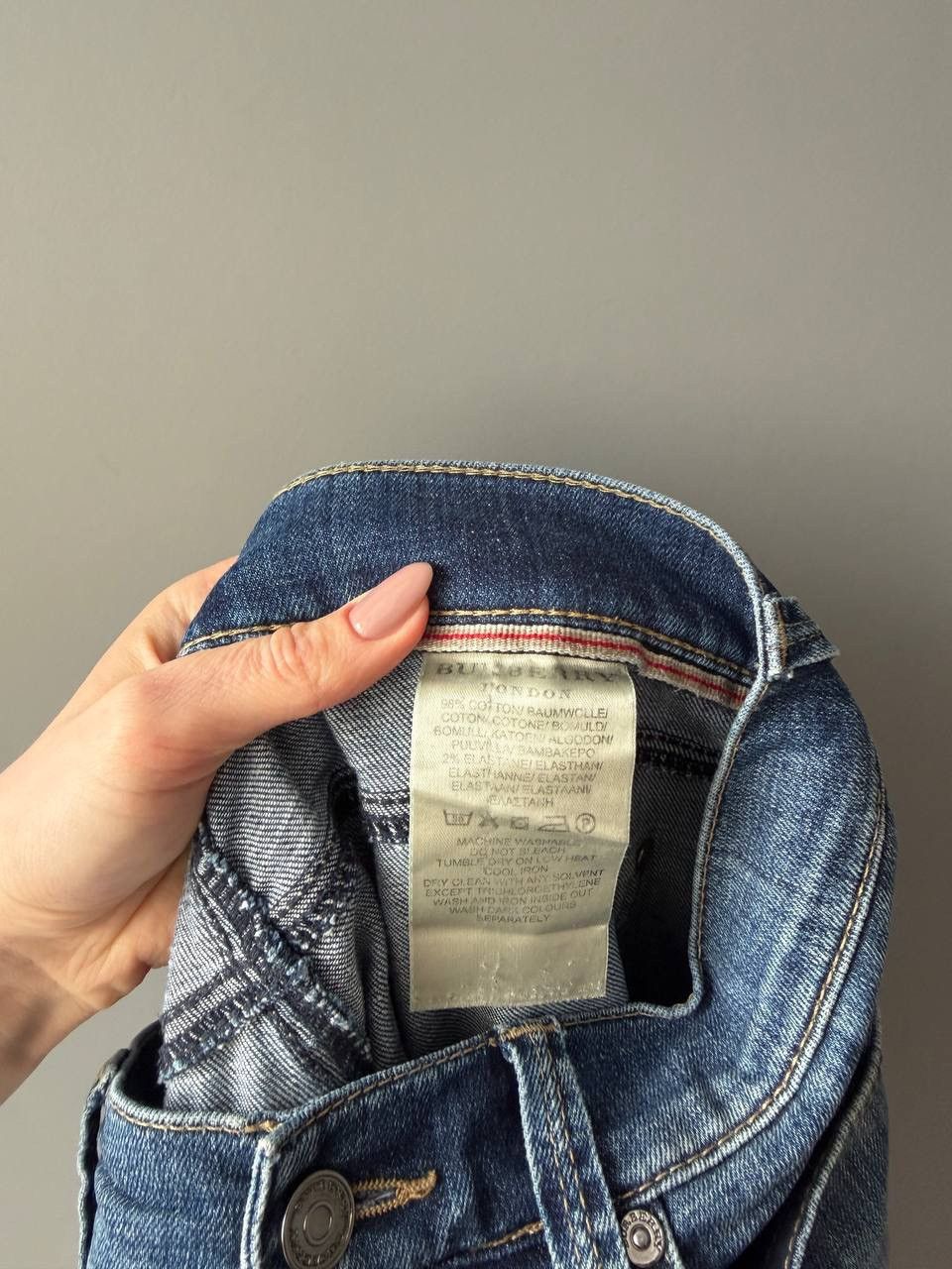 Burberry Vintage Burberry London Nova Check Jeans blue Pants Size 27" / US 4 / IT 40 - 7 Thumbnail