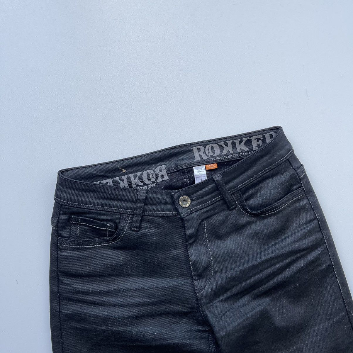 THE ROKKER COMPANY Rokker 2411 Rokkertech Lady Motorcycle D30 Stretch Jeans Size 30" / US 8 / IT 44 - 2 Thumbnail