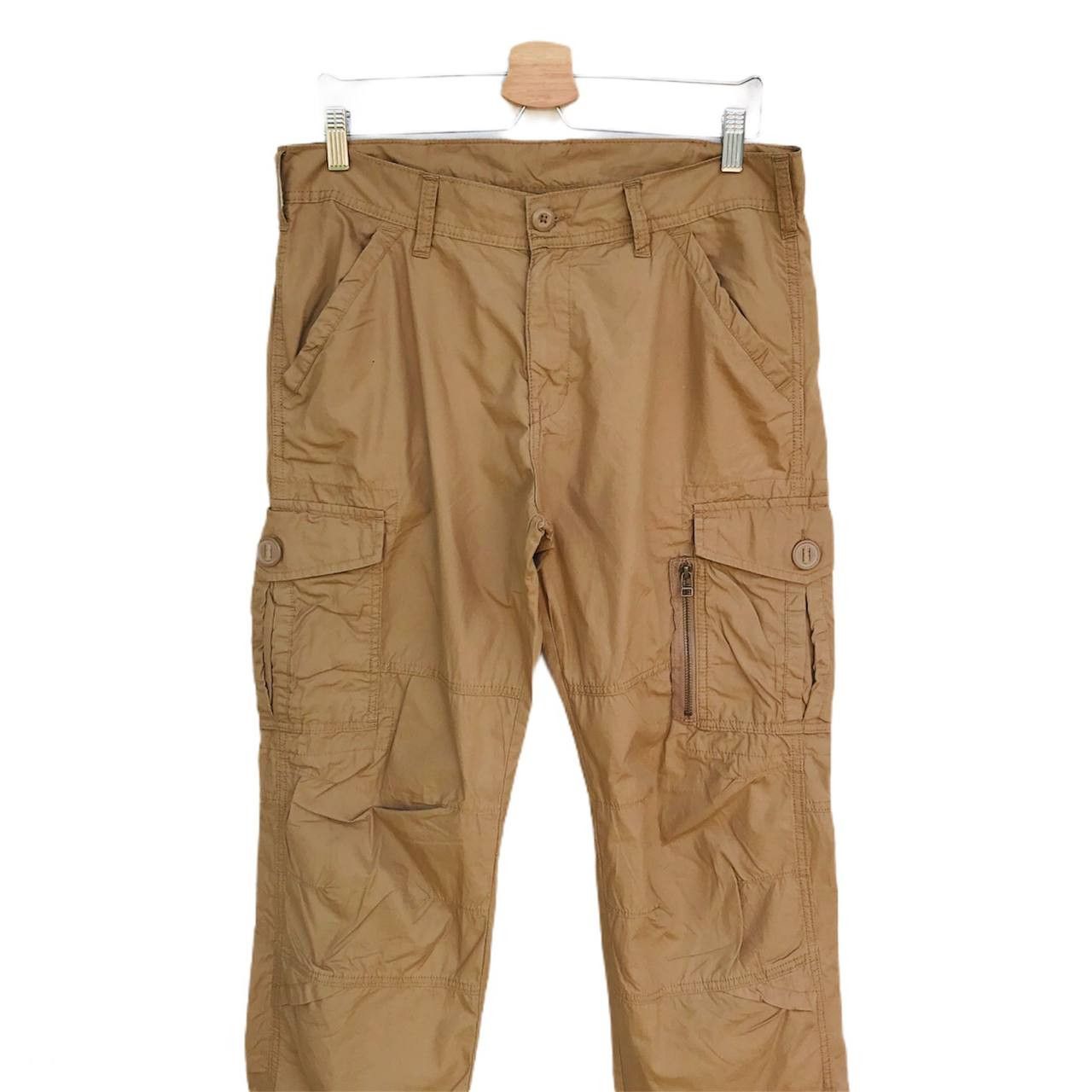 20471120 × Japanese Brand W33x32.5 Freegate cargo camel brown 7 pockets military style Size US 33 - 1 Thumbnail