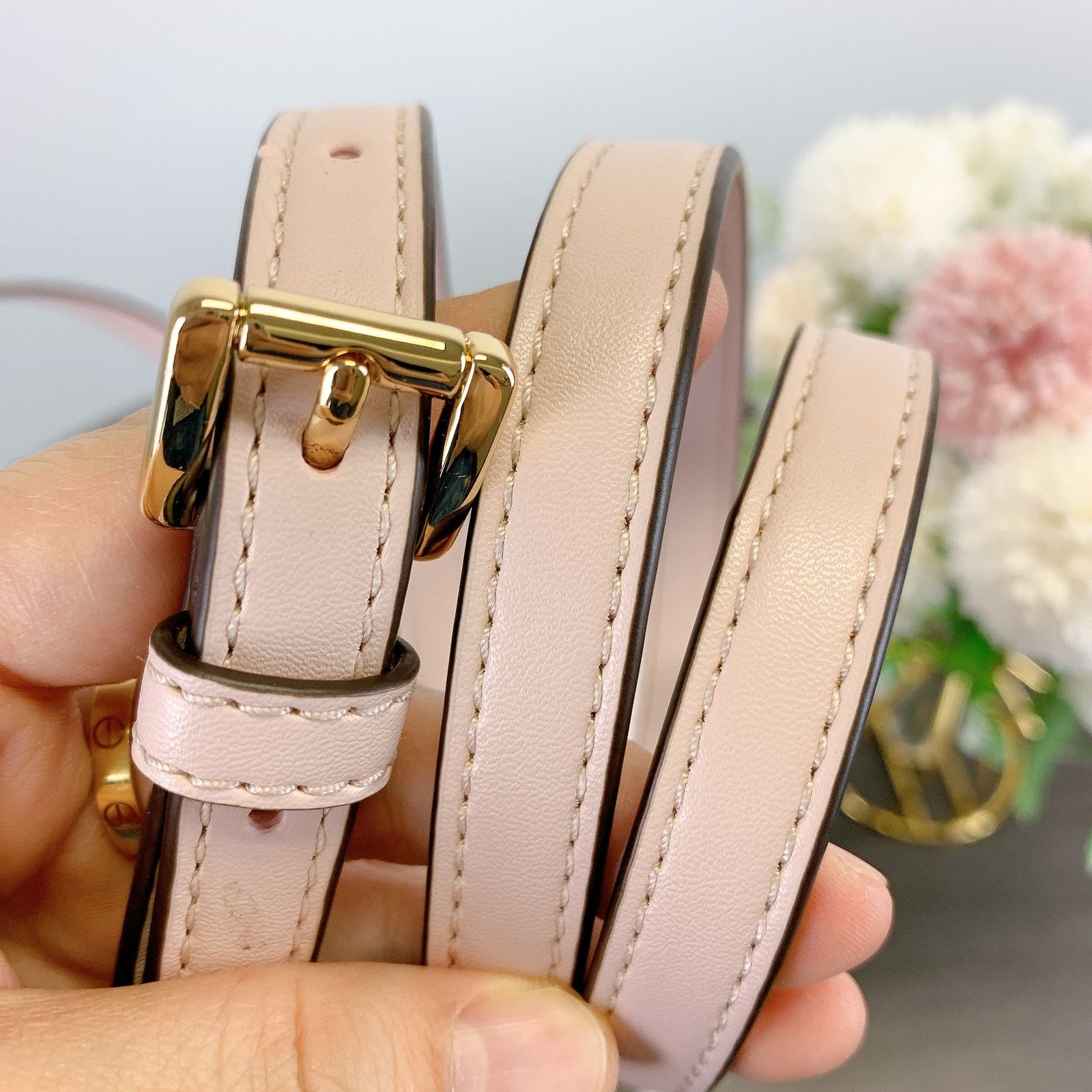 Michael Kors Michael Kors 35S4GTFS2B Jet Set Medium Signature PWDR BLSH Size ONE SIZE - 5 Thumbnail