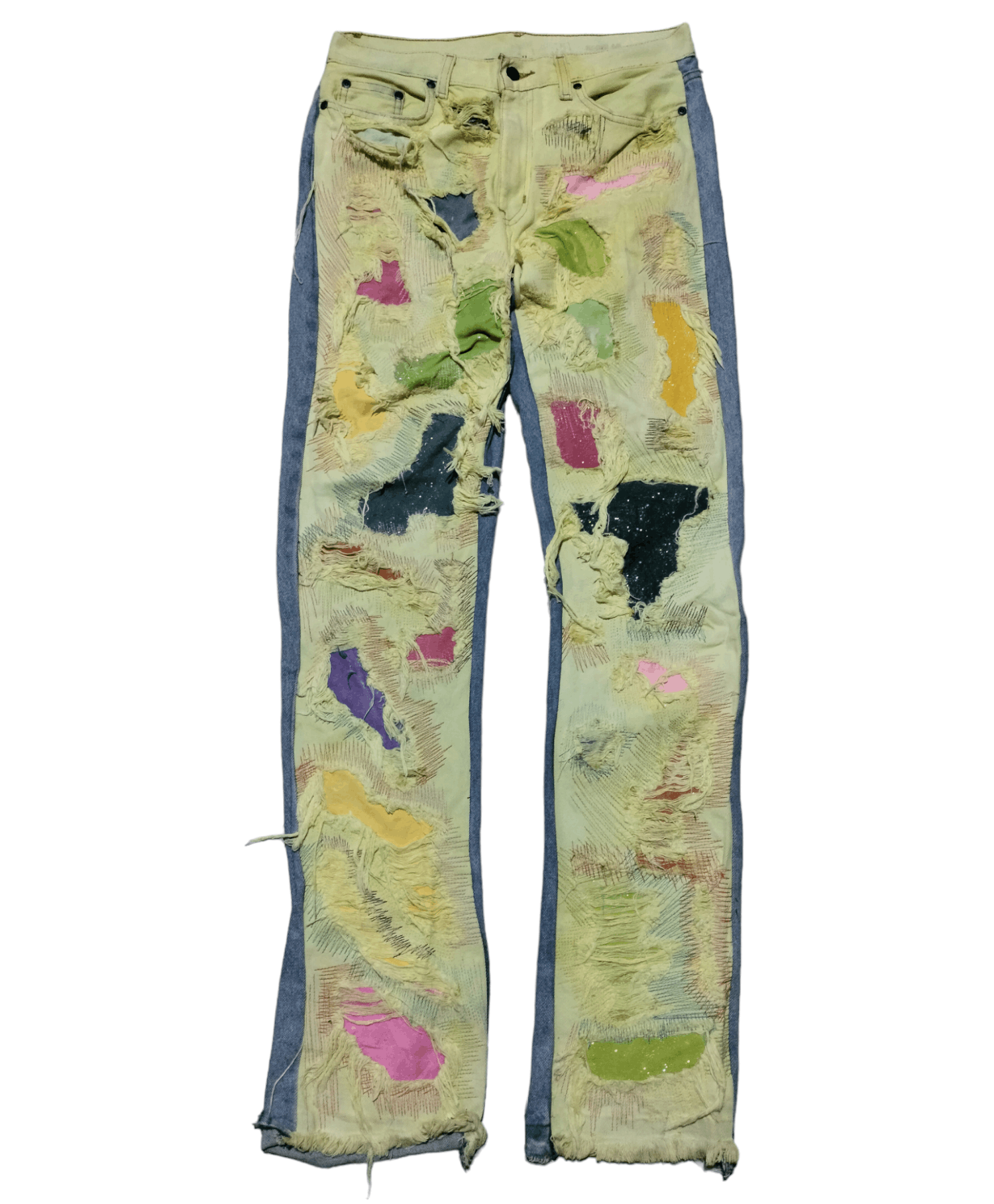 Undercover Custom Denim inspired by Undercover arts & crafts aw05 Size US 31 - 1 Thumbnail