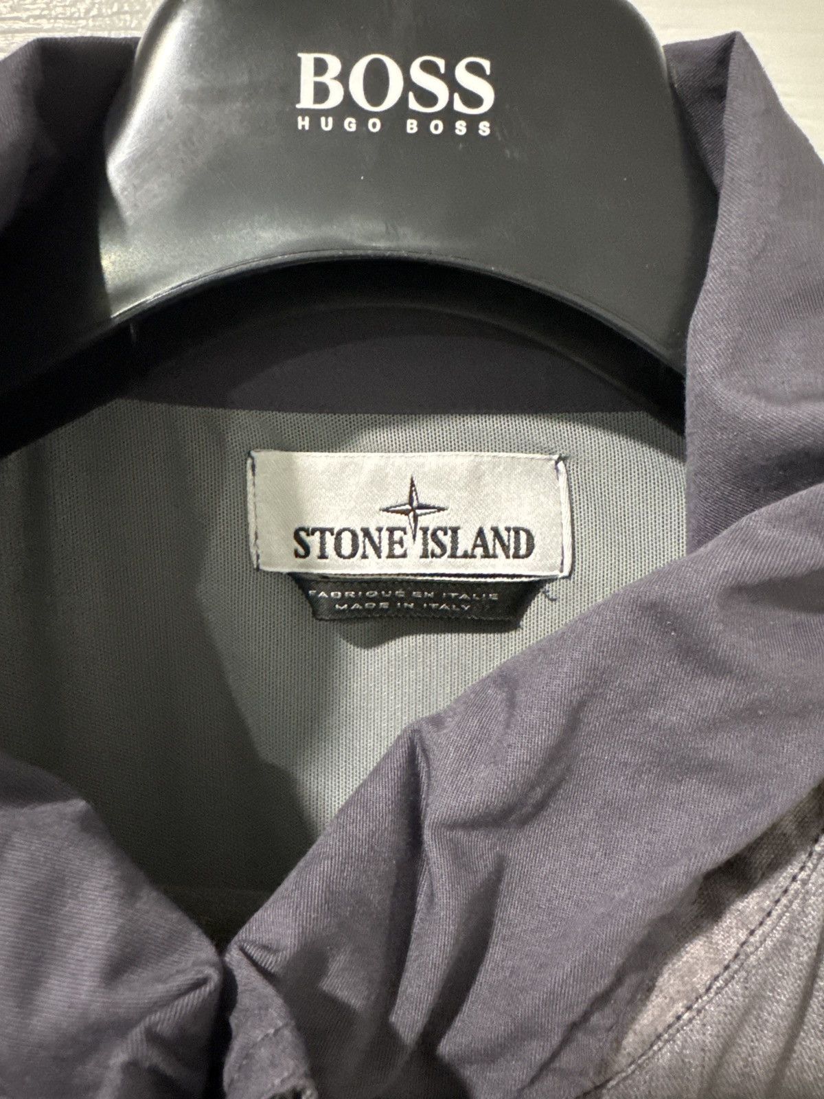 Stone Island Stone island plated ovd linen jacket Size US XL / EU 56 / 4 - 4 Thumbnail