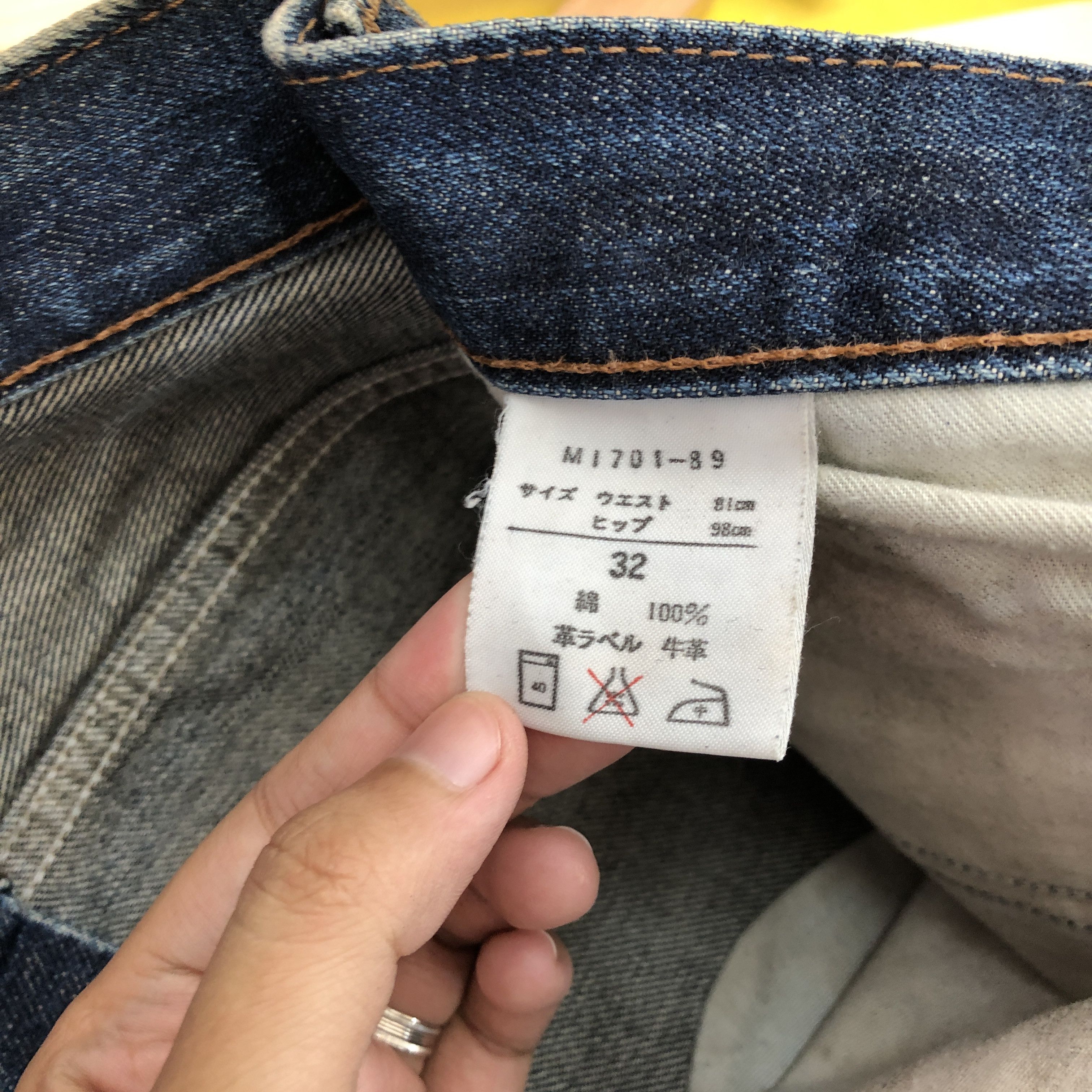 Wrangler Vintage Wrangler Jeans Selvedge Denim Redline Pants Size US 30 / EU 46 - 8 Thumbnail