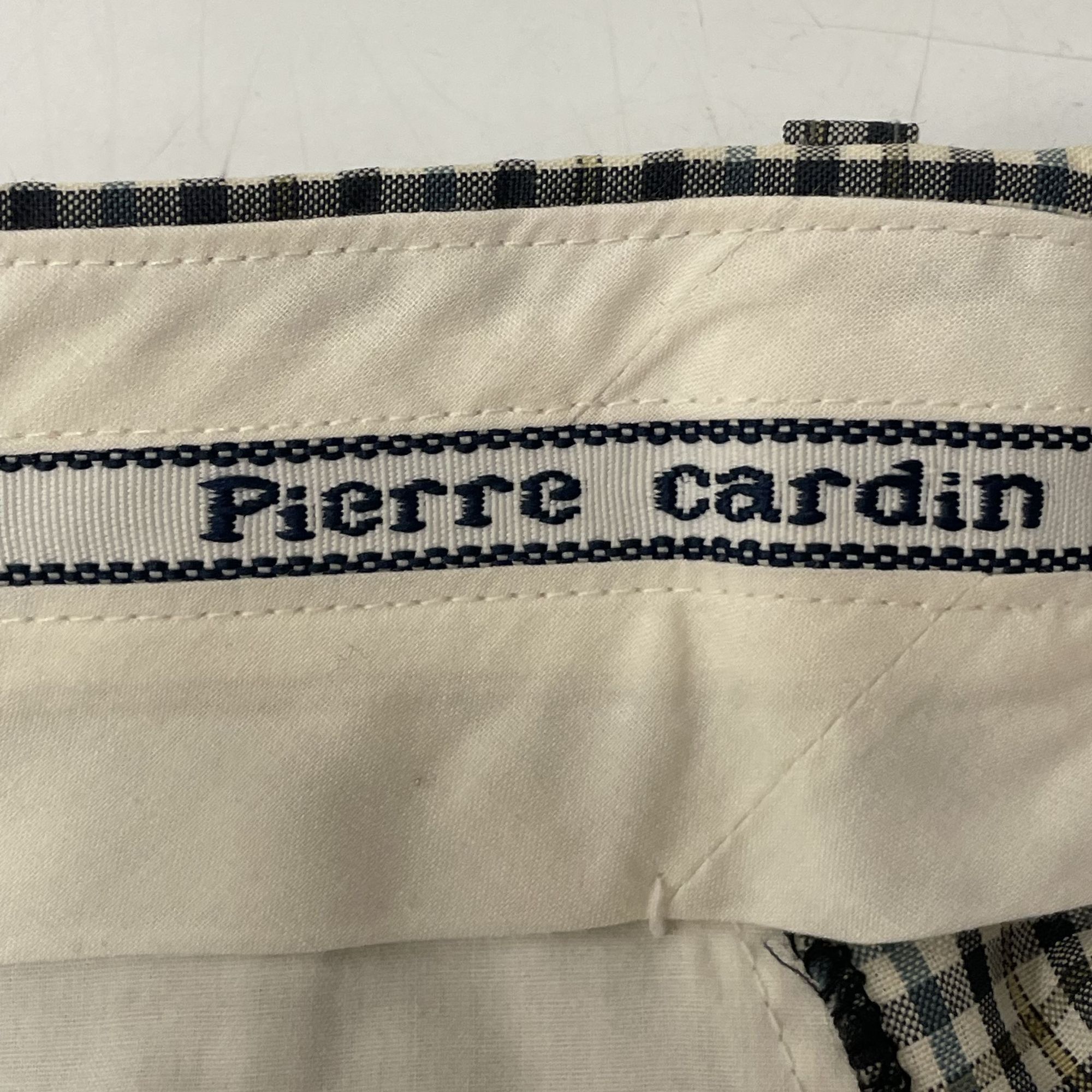 Pierre Cardin Vtg Pierre Cardin OVERCHECK Shadow Plaid Trousers Size US 32 / EU 48 - 6 Thumbnail