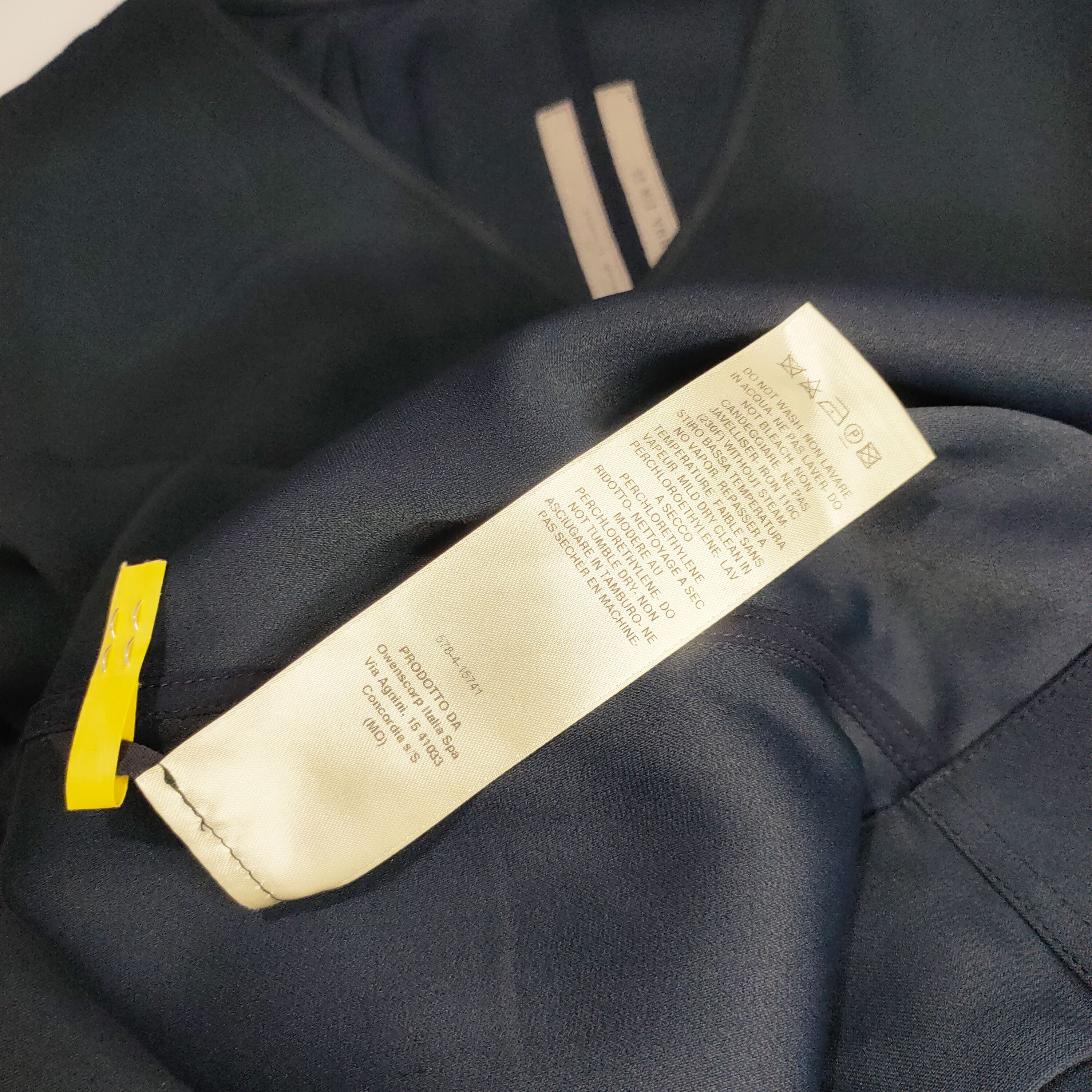 Rick Owens Rick Owens Performa F/W 20 Dark Blue Dress Size S / US 4 / IT 40 - 10 Thumbnail