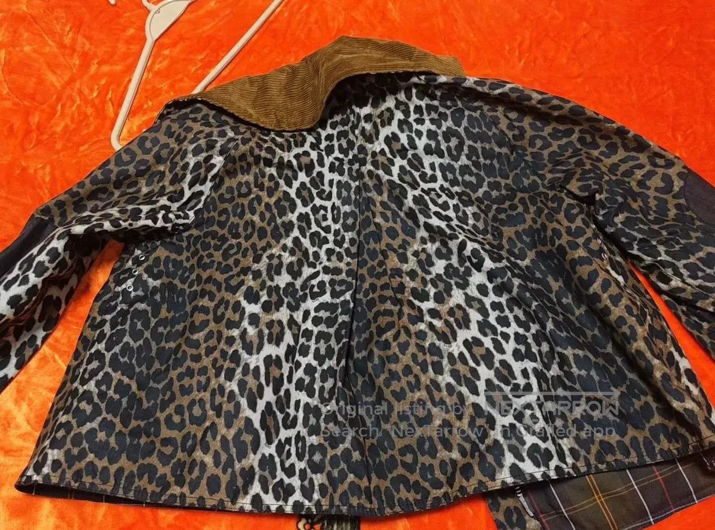 Barbour Barbour x GANNI Limited Edition Waxed Leopard Jacket. Size M / US 6-8 / IT 42-44 - 6 Thumbnail