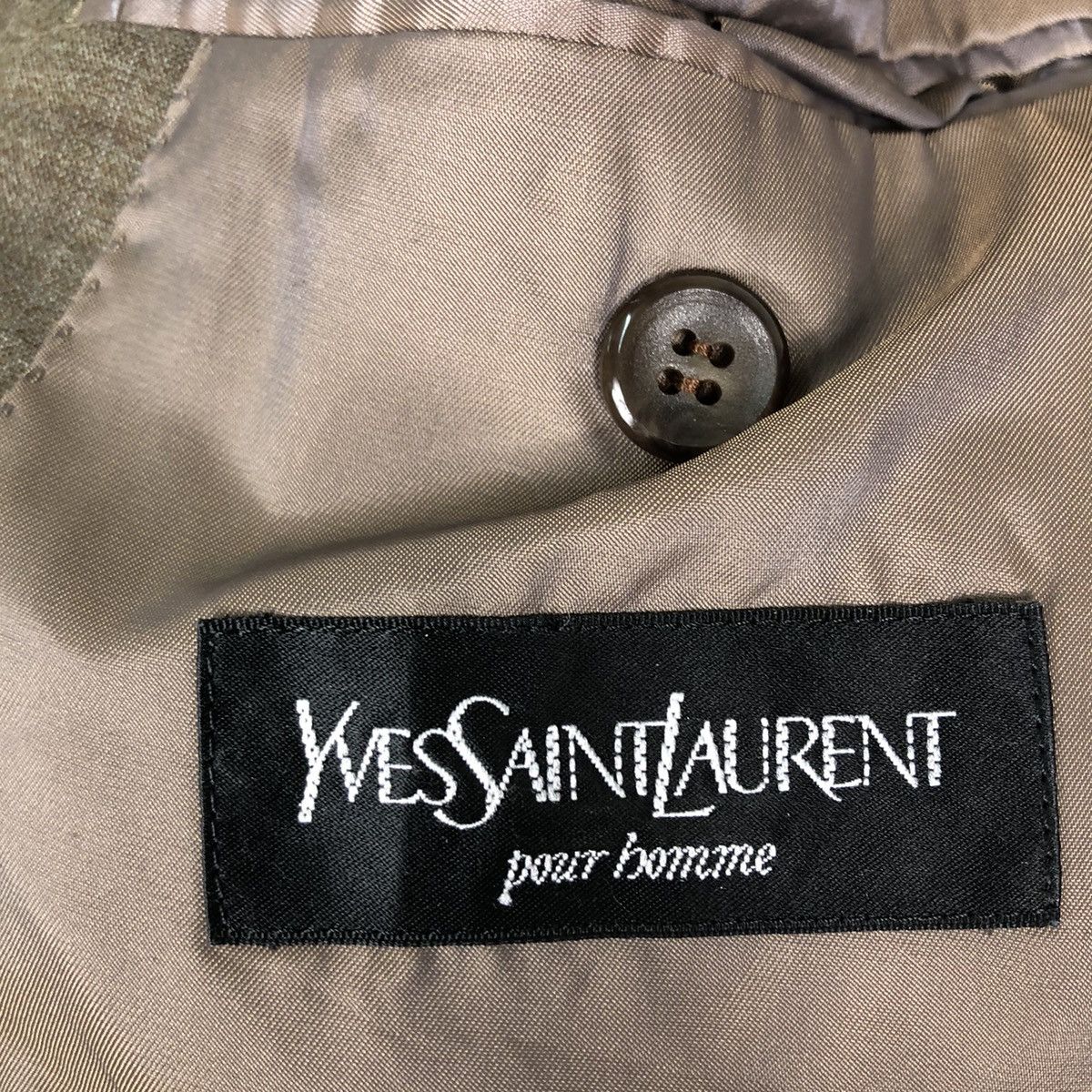 Japanese Brand 🔥Rich Brown - Pin Stripped Double Breast Coats Jacket Size US M / EU 48-50 / 2 - 13 Thumbnail