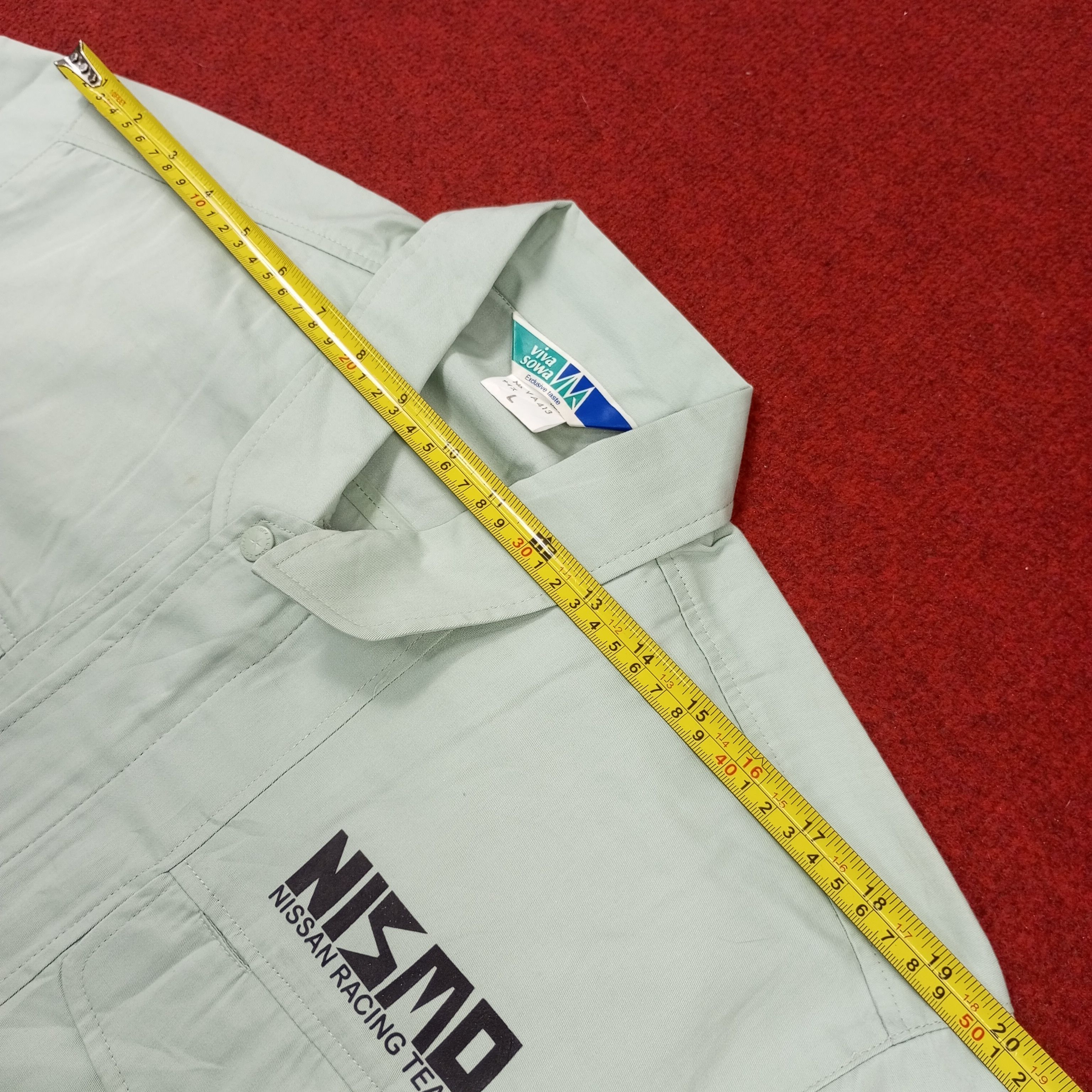 Japanese Brand × Vintage Nismo Nissan Racing Team Motorsports Custom Art Jacket Size US M / EU 48-50 / 2 - 9 Thumbnail