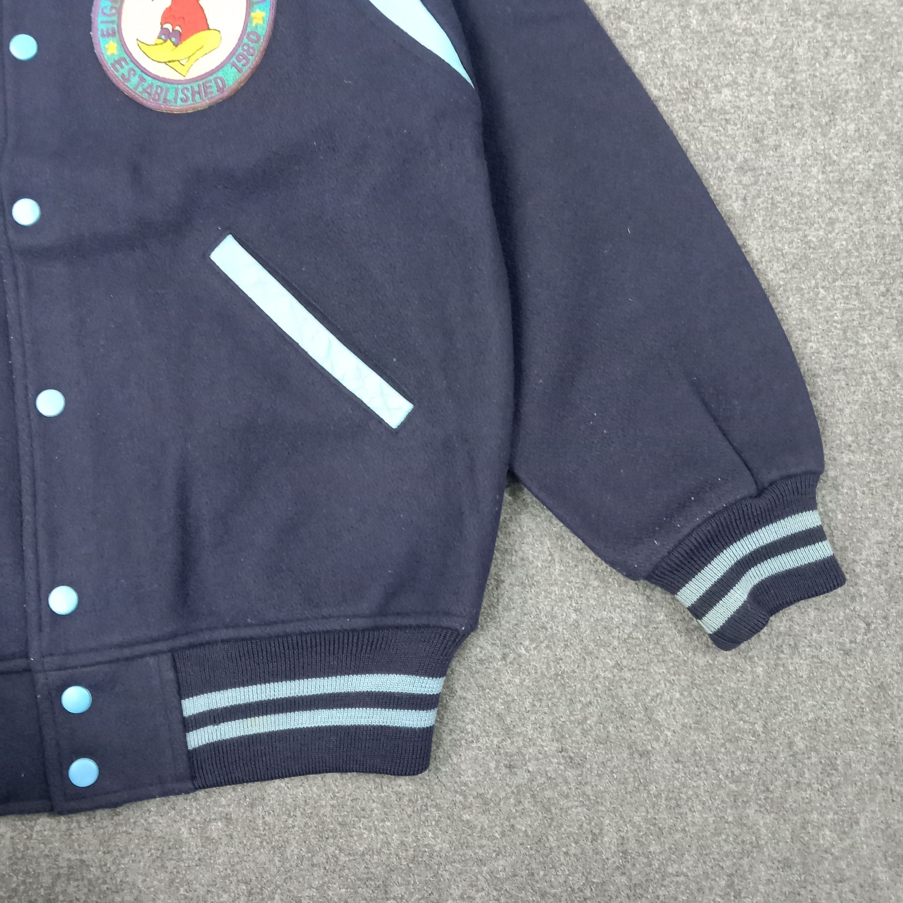 NBA Eightys Basketball Team American NBA Varsity Jacket C224N15 Size US M / EU 48-50 / 2 - 2 Thumbnail
