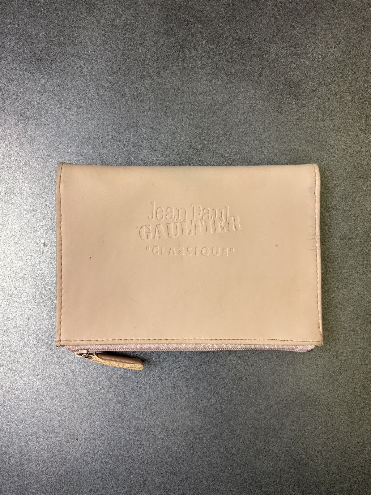 Jean Paul Gaultier × Vintage Jean Paul Gaultier Classique Cosmetics Clutch PVC Pouch Bag Size ONE SIZE - 2 Thumbnail