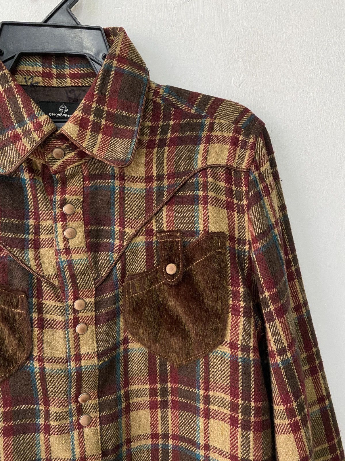 291295=Homme Japan Brand 291295=Homme Cowboycore Wool Flannel Size US M / EU 48-50 / 2 - 6 Thumbnail