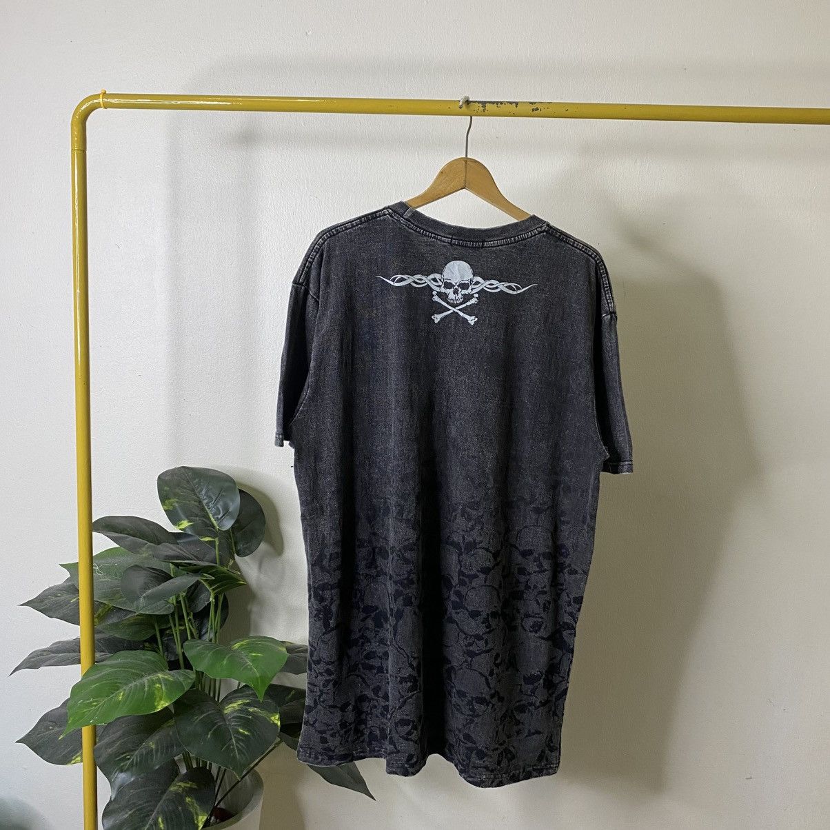 If Six Was Nine CrossKeys Skulls Sedtionaries Poem Cyber Gothic Punk Grunge Size US XL / EU 56 / 4 - 6 Thumbnail