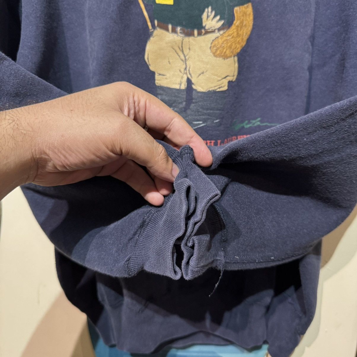 Polo Ralph Lauren Vintage 90’s Polo Ralph Lauren Polo Bear Hoodie Size US S / EU 44-46 / 1 - 4 Thumbnail